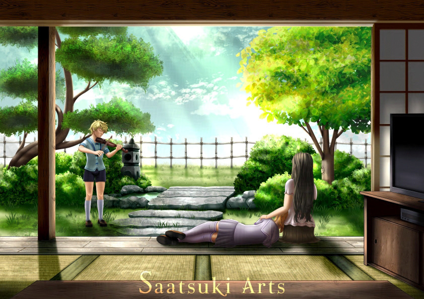 Illustration inspired by Fruits Basket