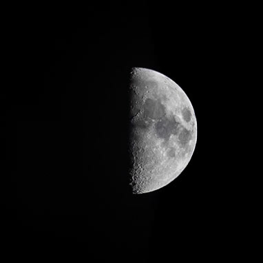 First Quarter Moon 2020