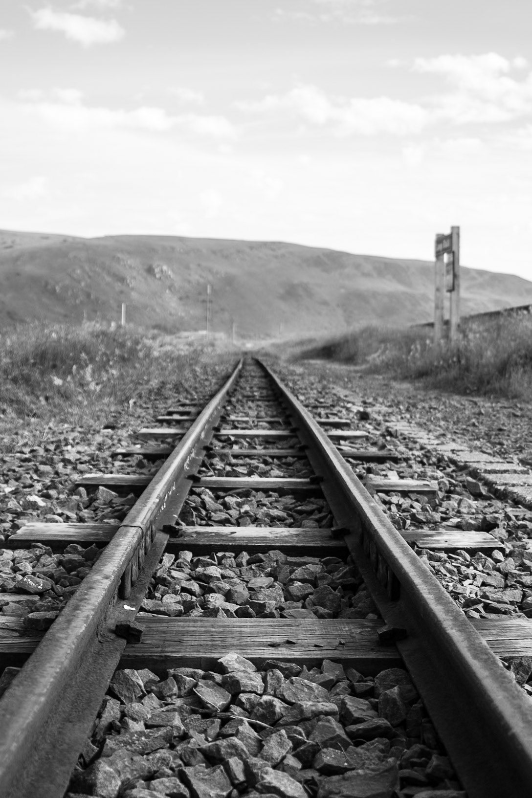 Train tracks to nowhere...