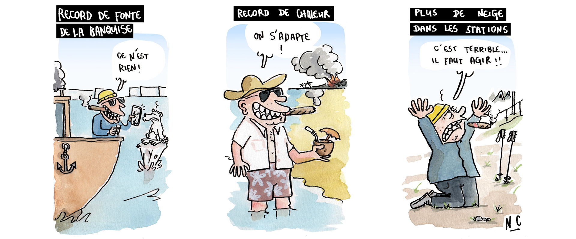 Record de réchauffement climatique