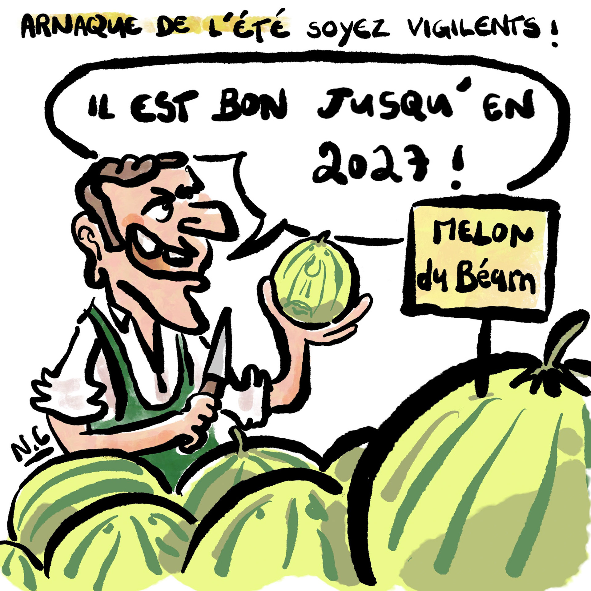 Arnaque de l'été, soyez vigilents ! Il est bon jusqu'en 2027