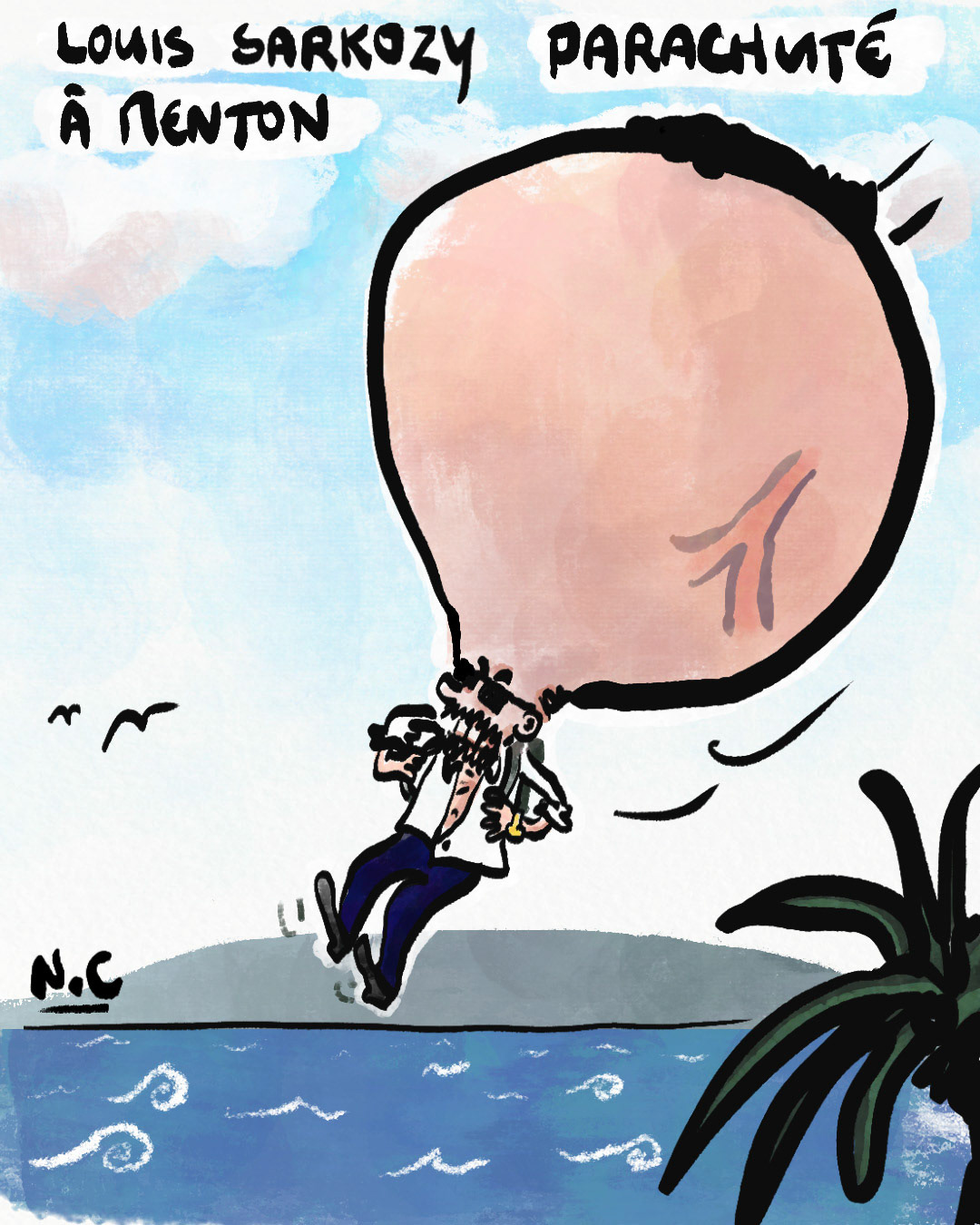 Louis Sarkozy parachuté à la mairie de Menton
