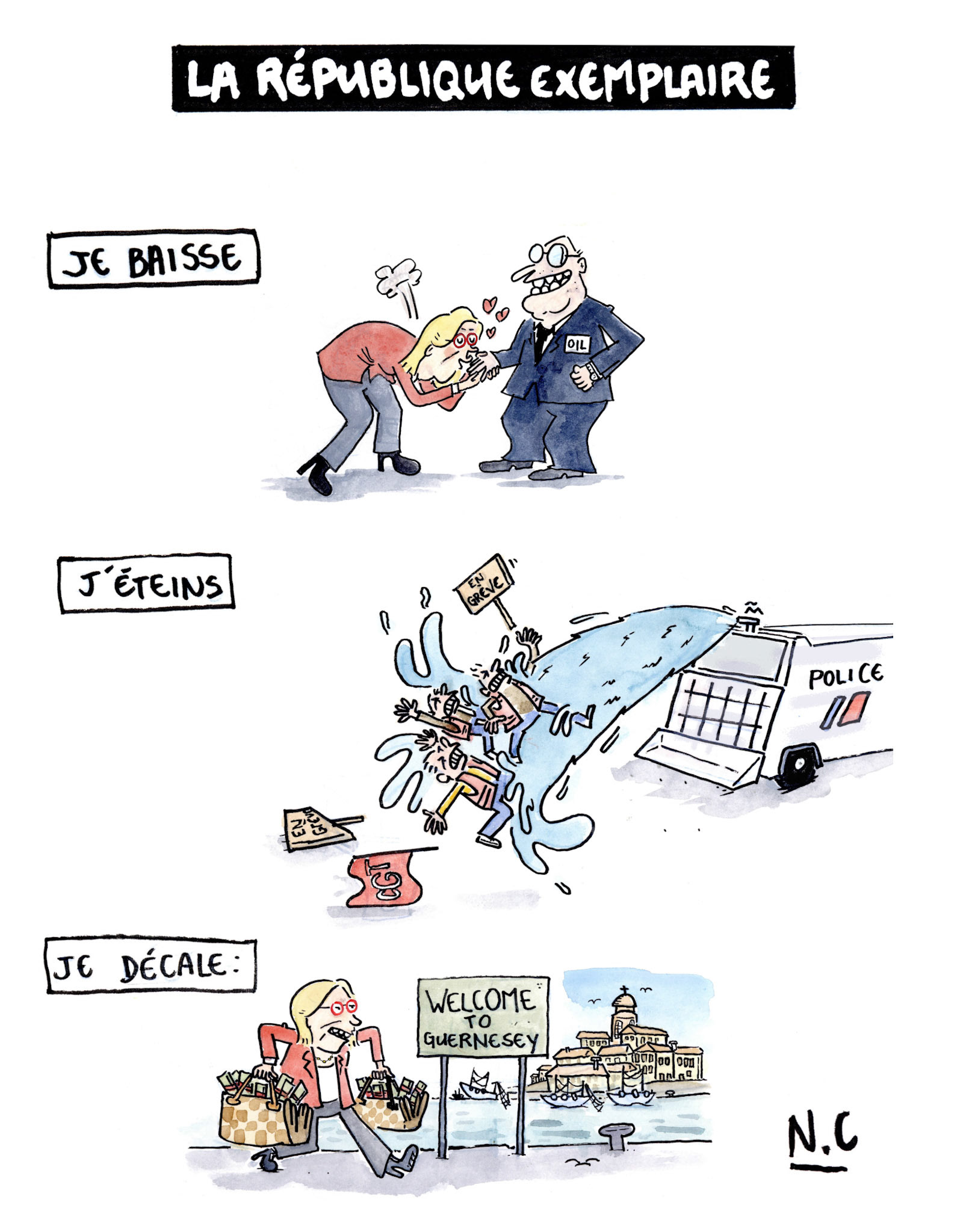 dessin de presse