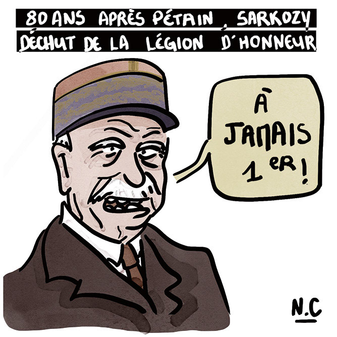 sarkozy se fait retirer sa légion d'honneur