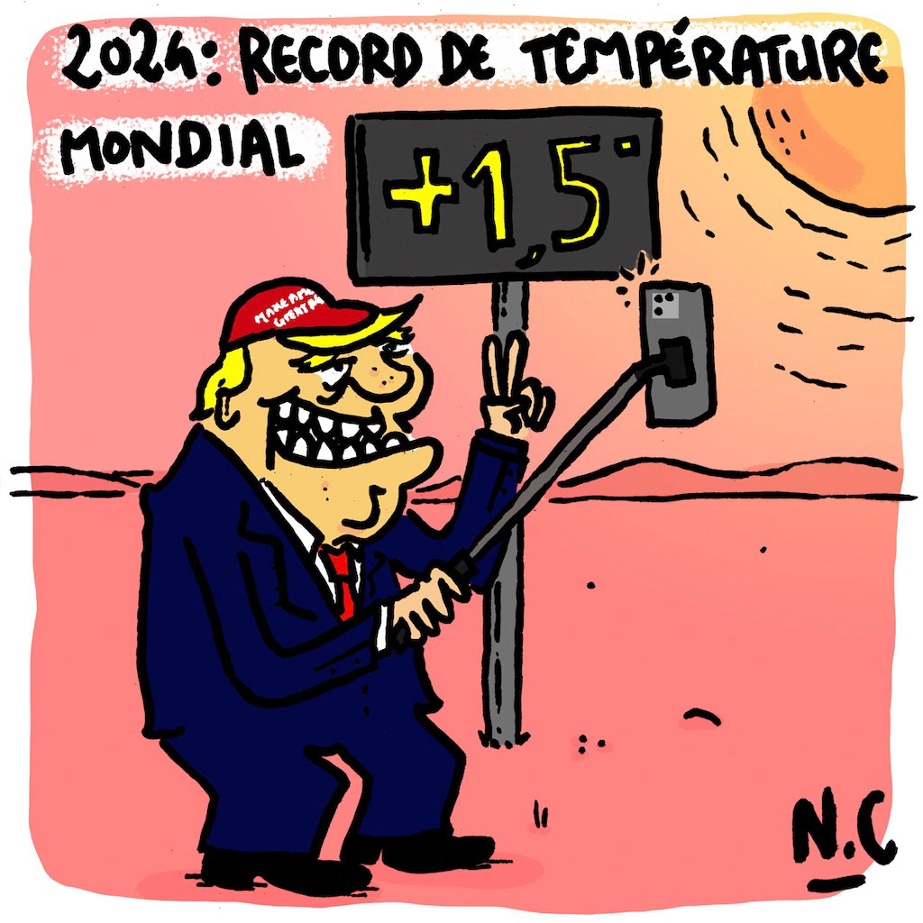 +1,5 degrès de réchauffement climatique