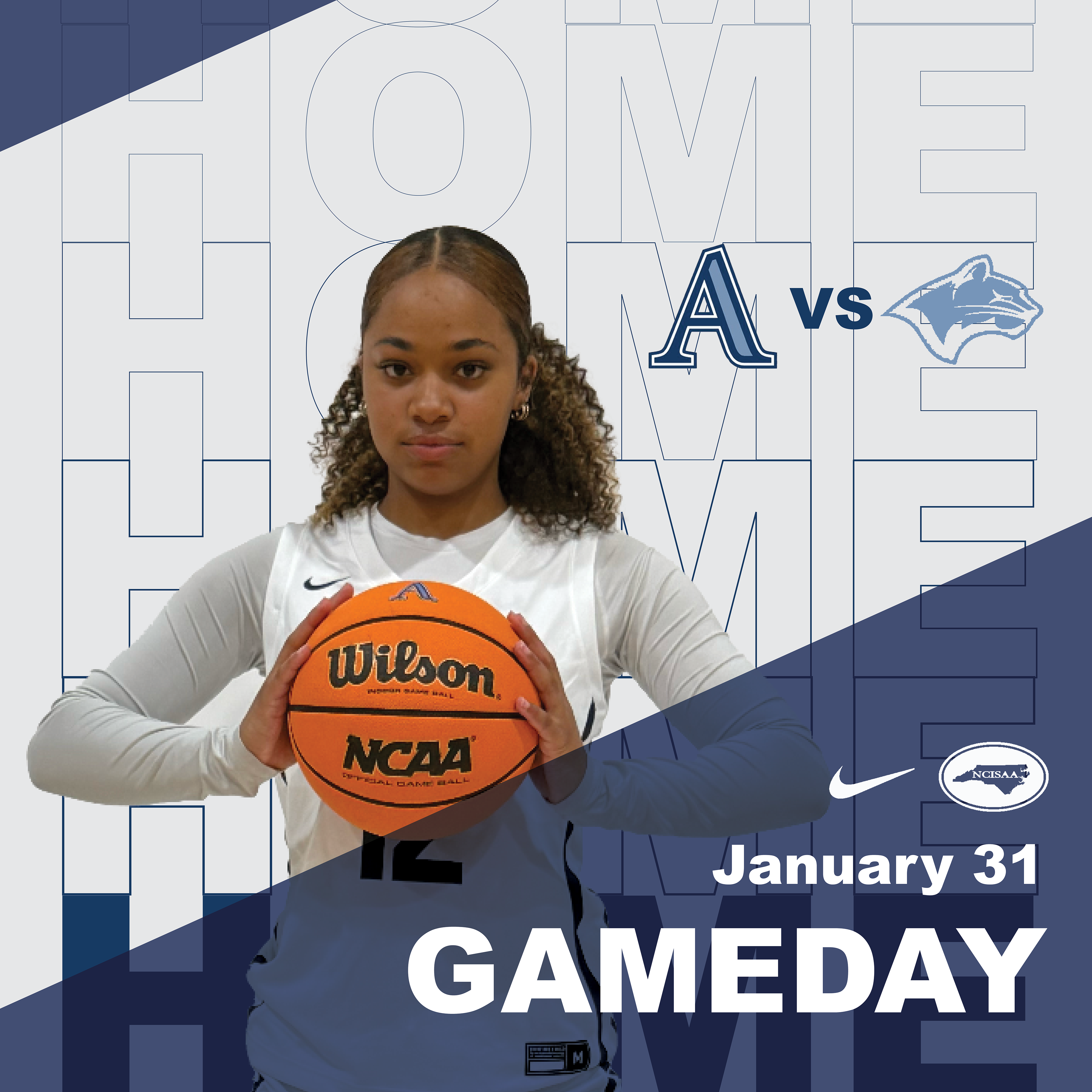 Asheville Basketball Social Media Graphic