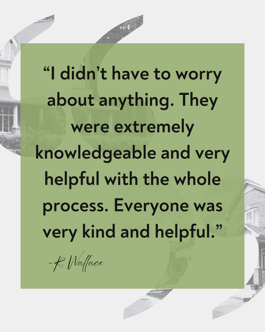 Melson Realty Client Reviews Template