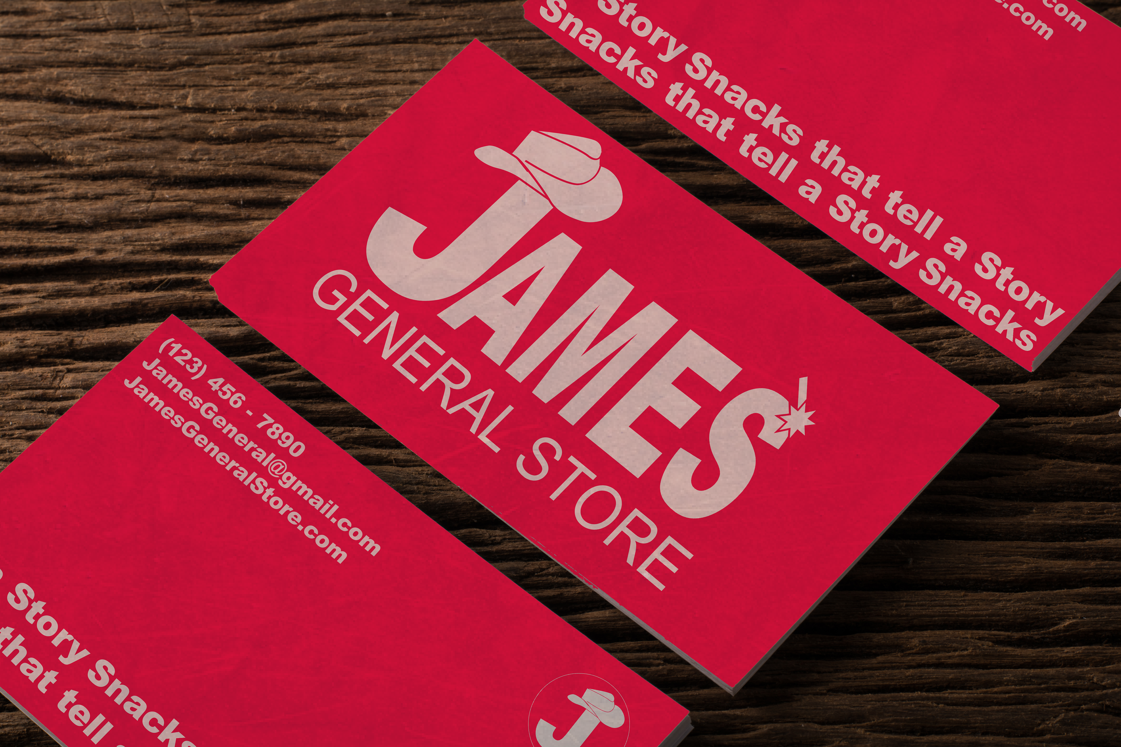 James' General Store Business Card