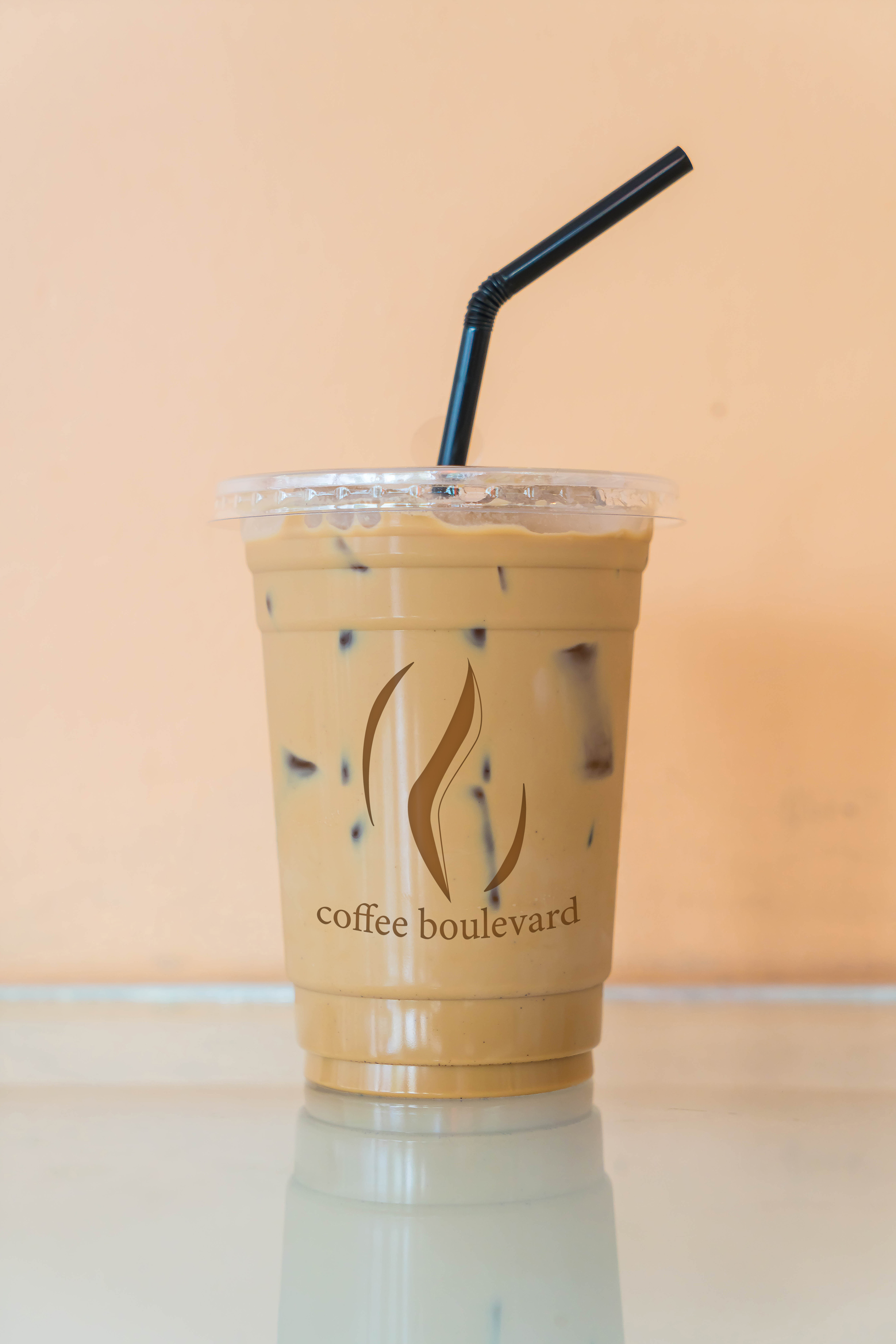 Branded Iced Coffee Cup