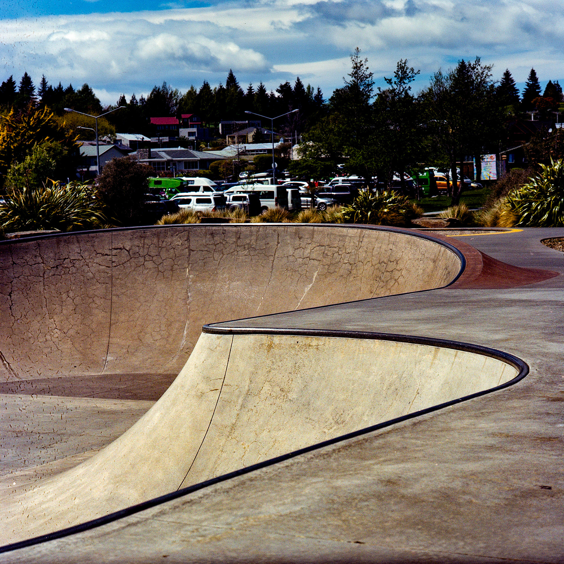 Wanaka skate park - Hasselblad 500 C/M - Kodak Gold 200