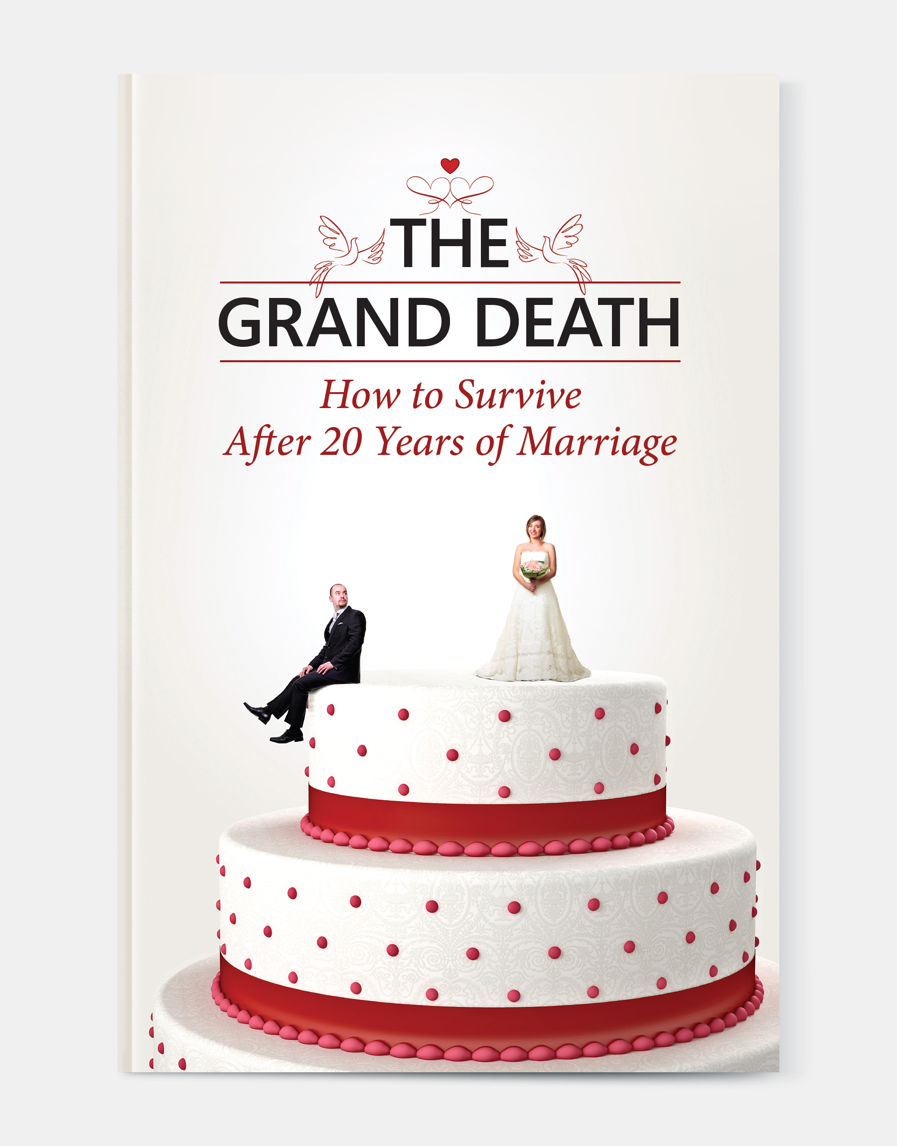 Fictional book cover for TV production