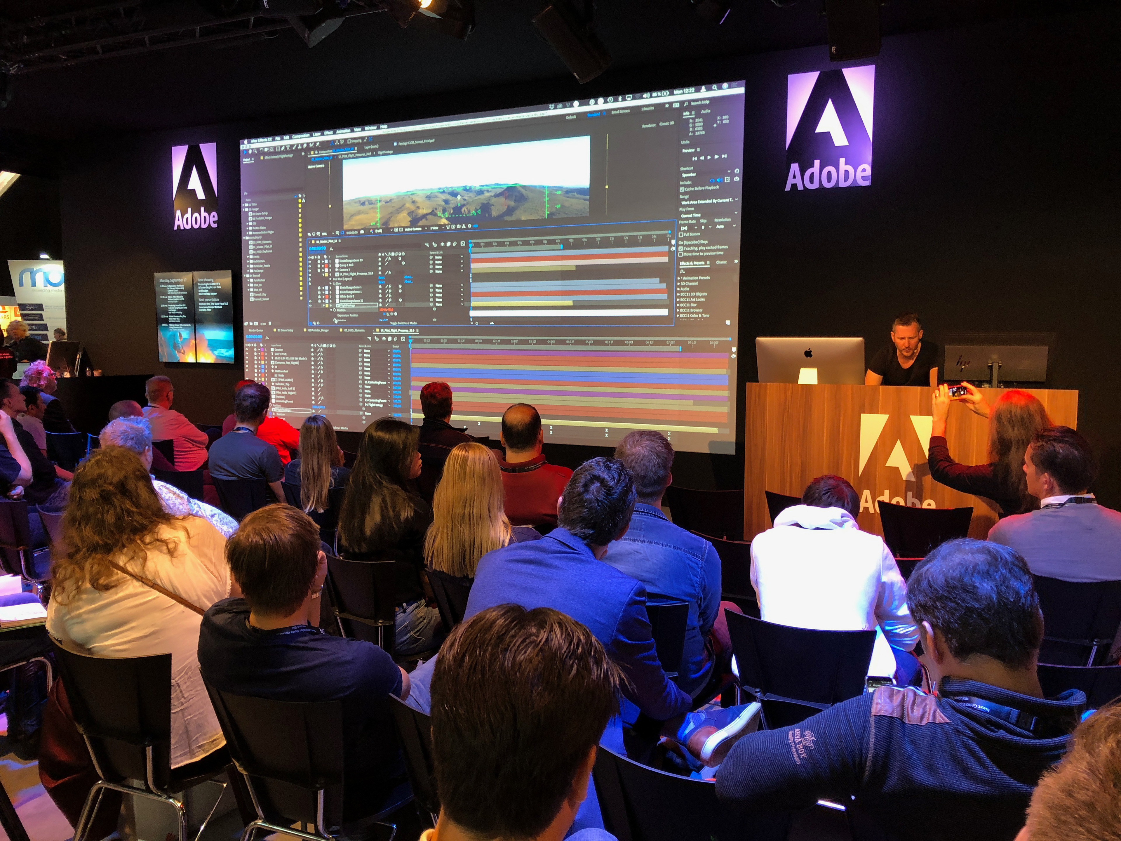 Adobe Booth at IBC
