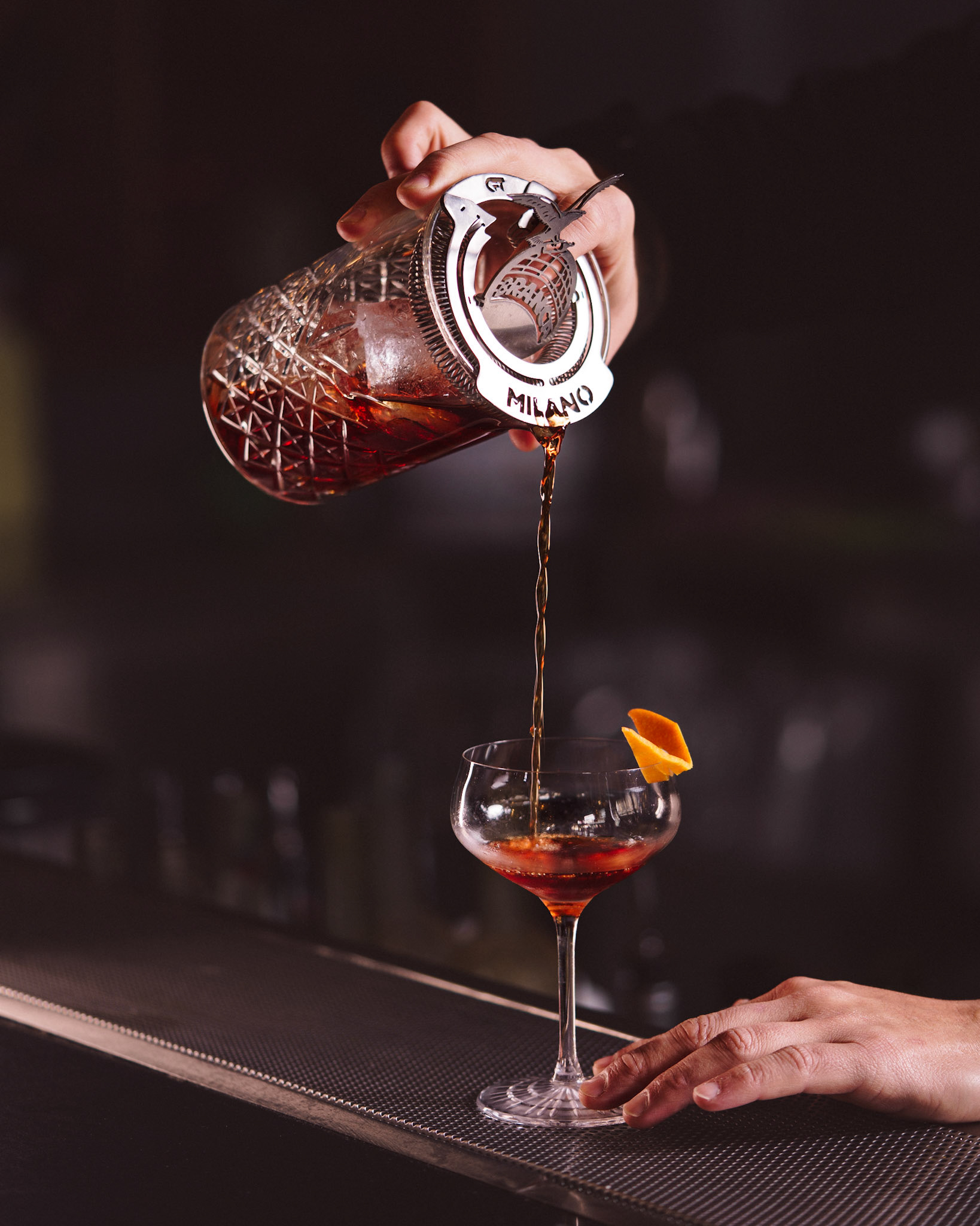 Sesion de fotos para bartender con fernet branca