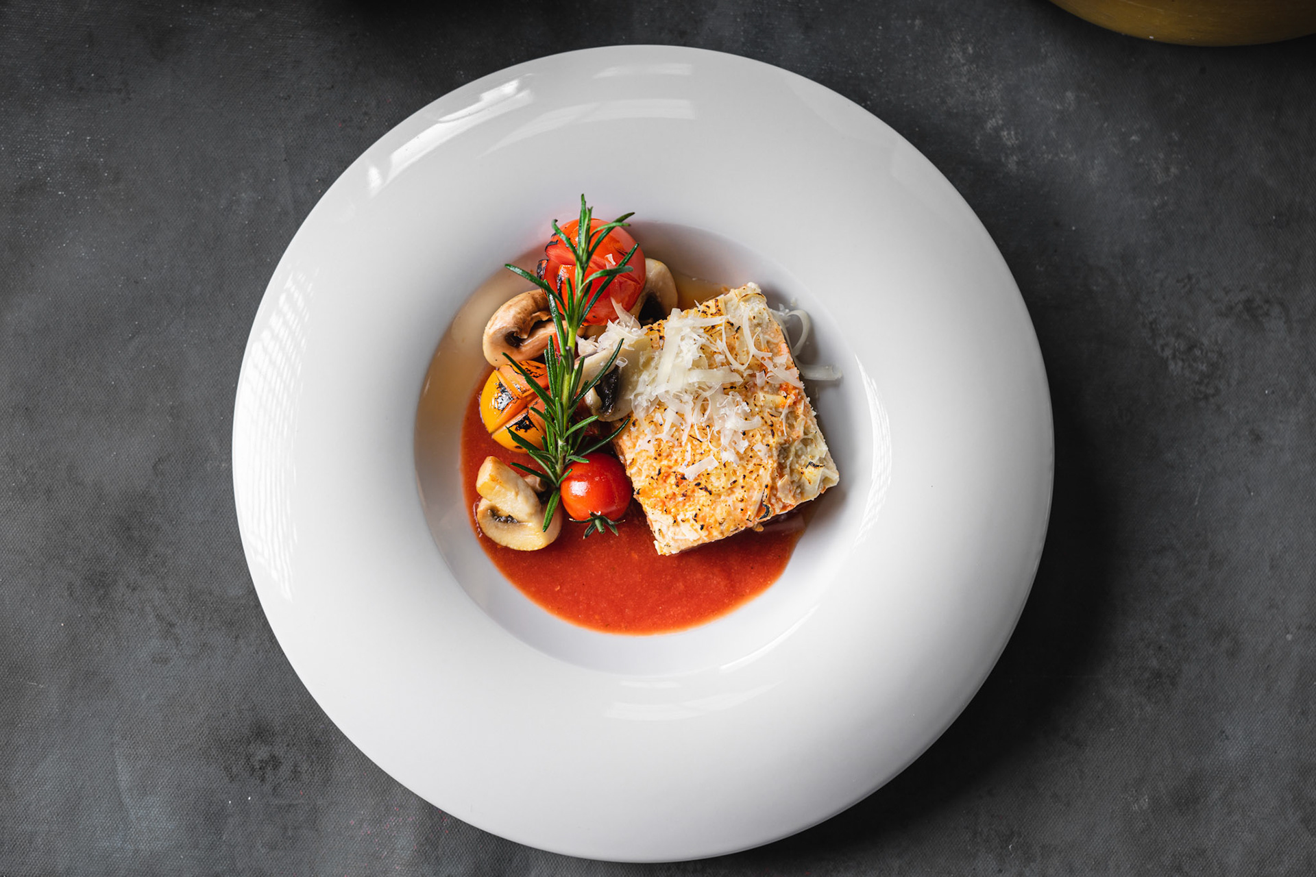 Lasagna Clásica, fotografía para Il cuoco