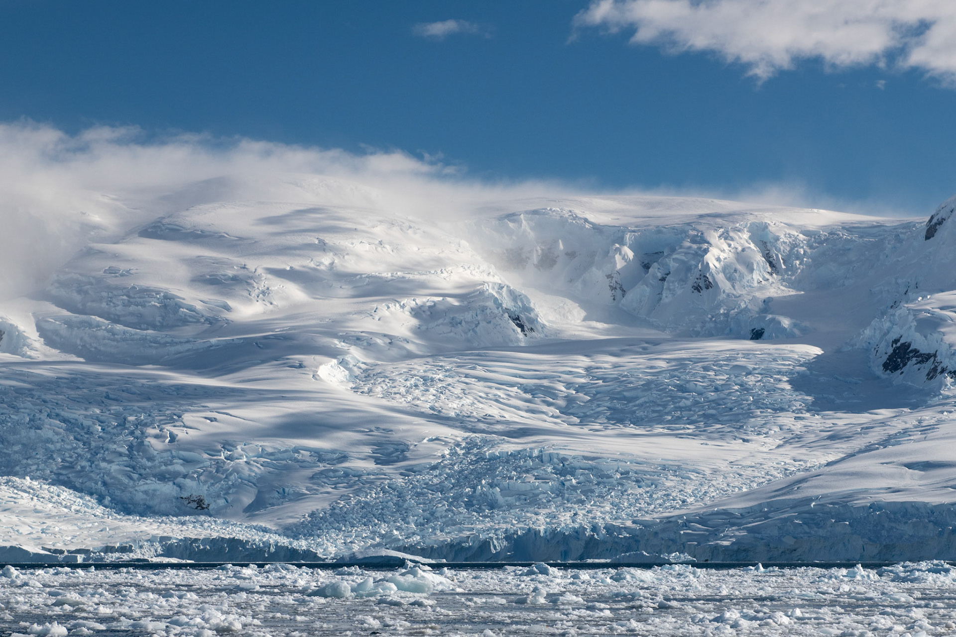 Cuverville Island glacier