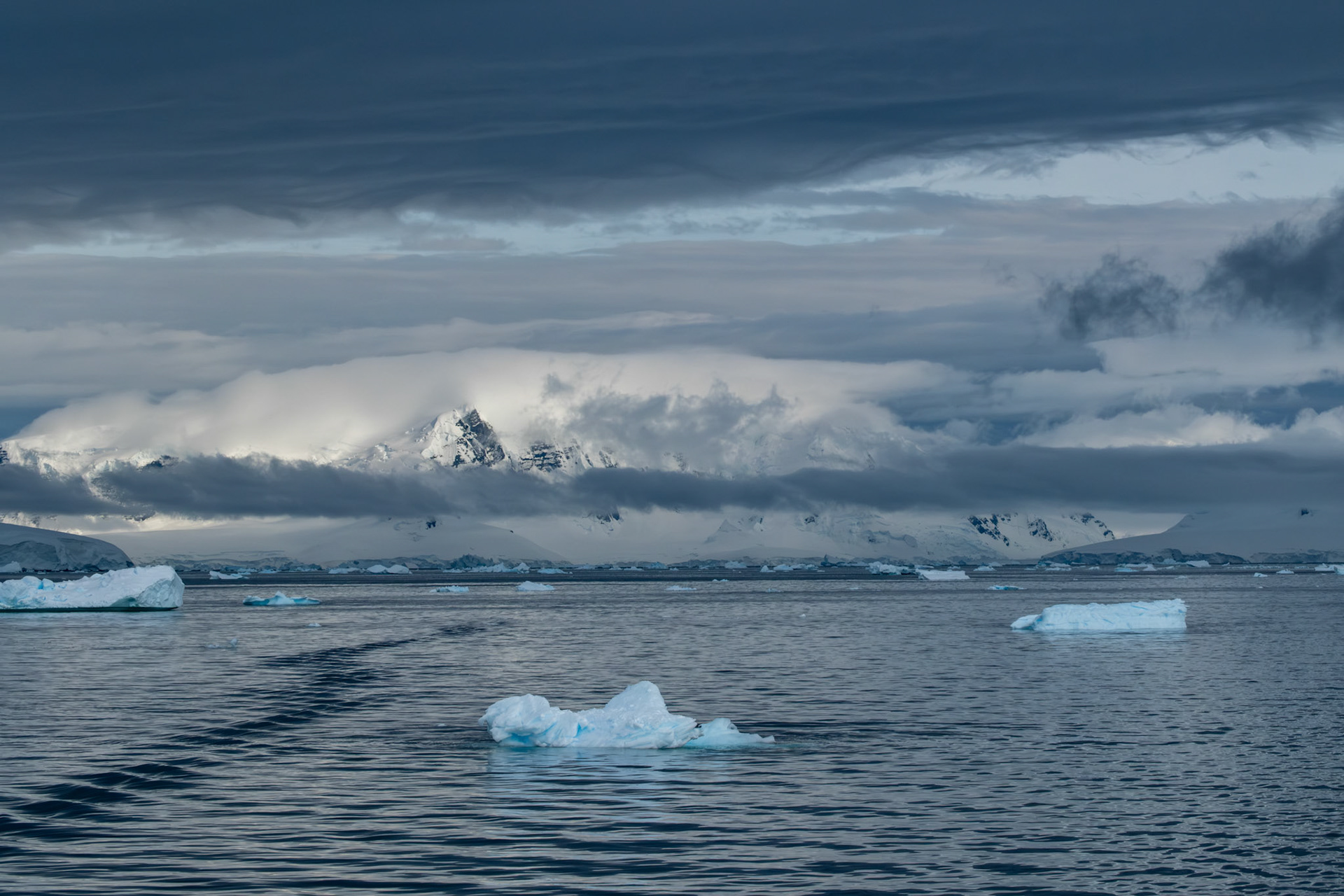 On the way to Wilhelmina Bay