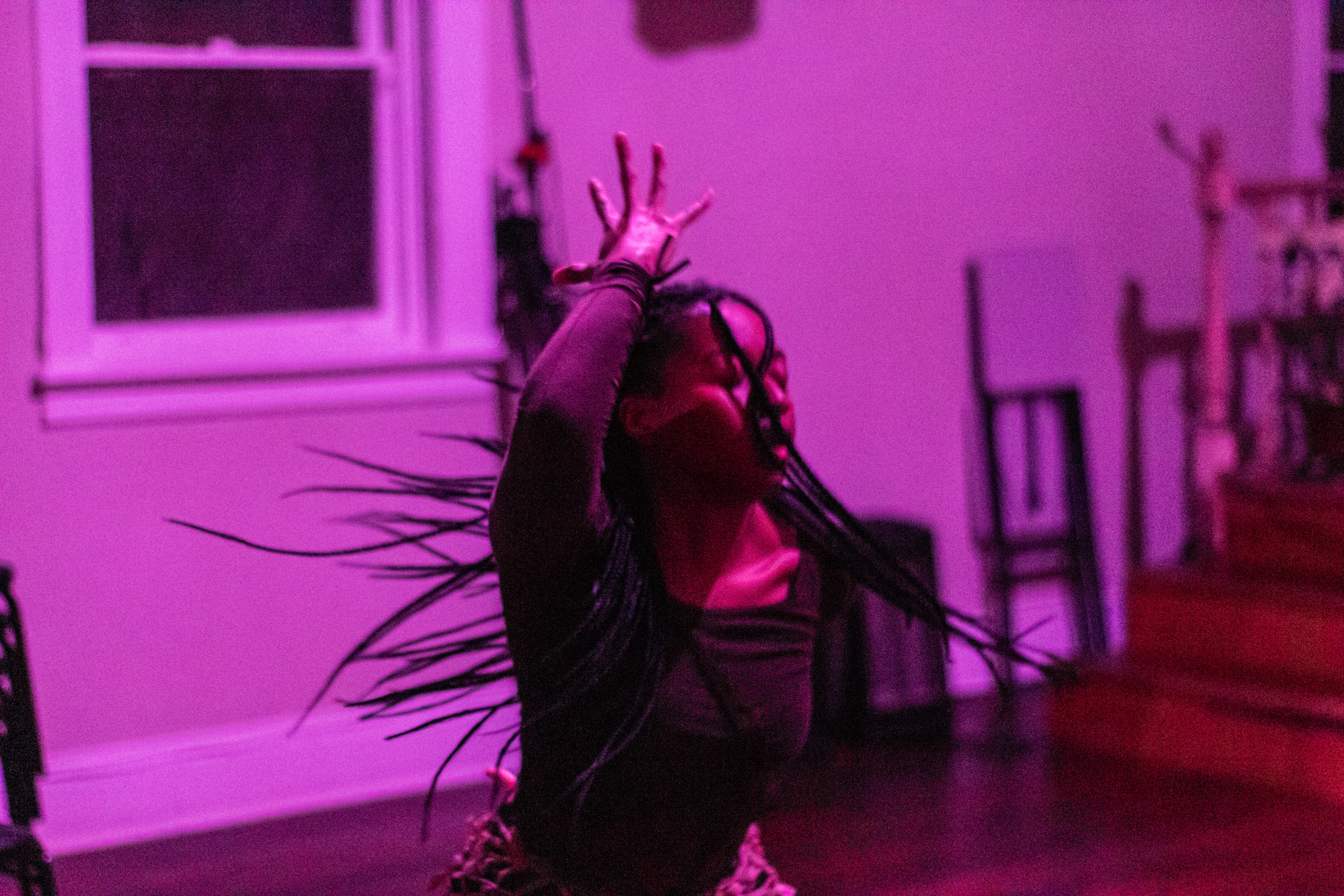 Katherine Paola De La Cruz, Dirty Laundry for Lxl Residency. Photo by Ignacio Leiva