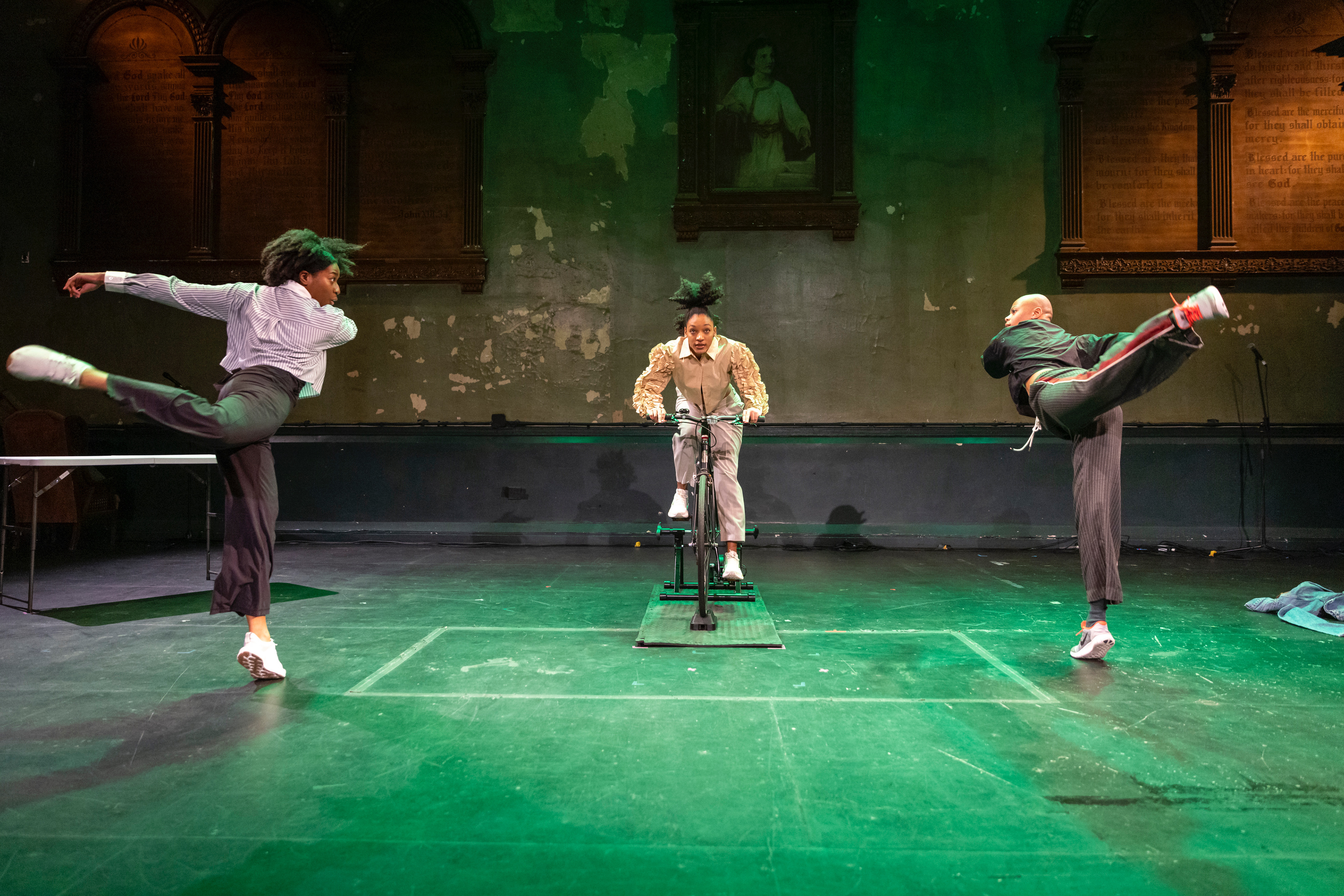 Keen Company Mixtape Series at The Space at Irondale. Katherine Paola De La Cruz, Dirty Laundry Excerpt. Photo by Edward T. Morris