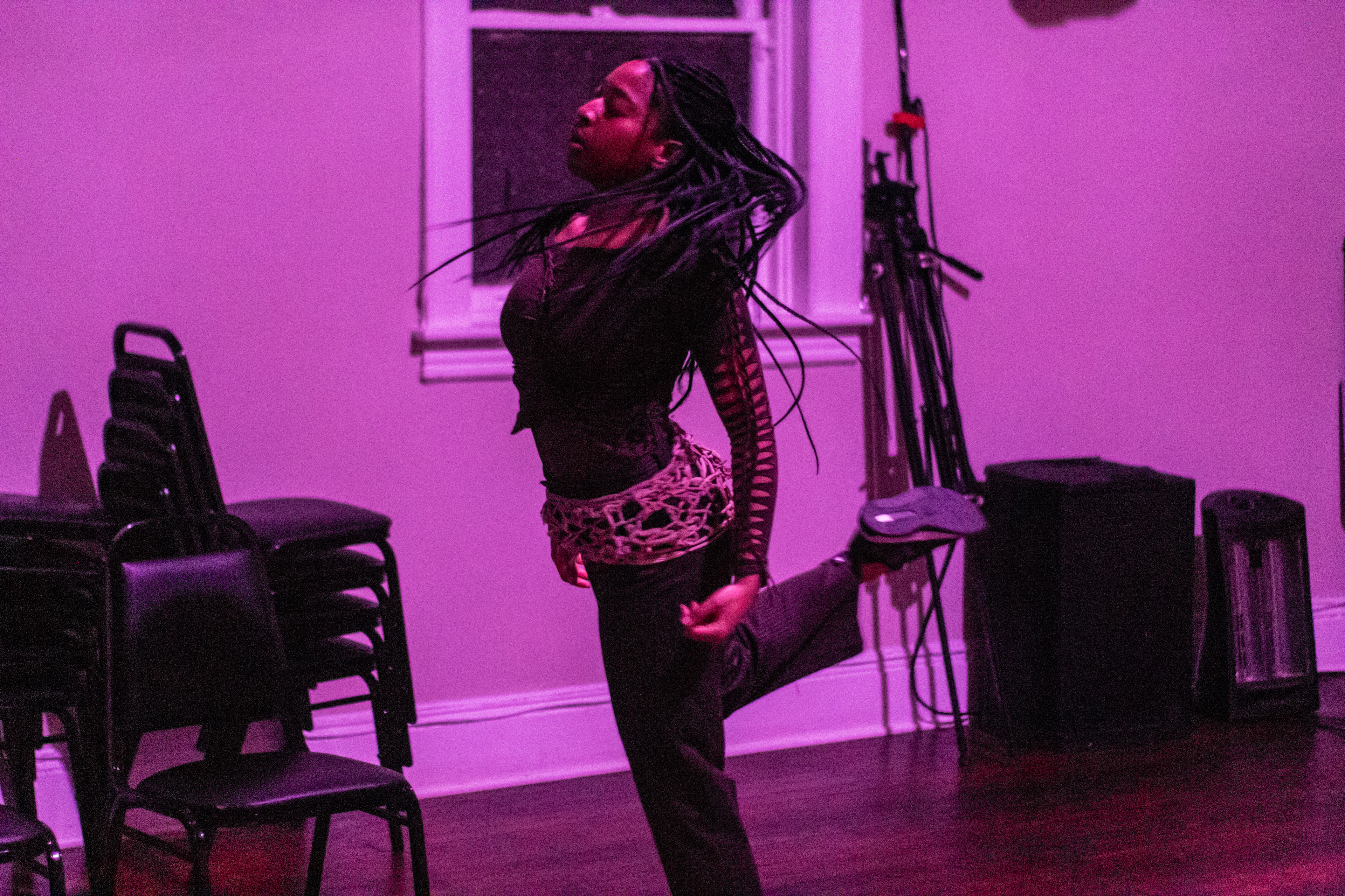 Katherine Paola De La Cruz, Dirty Laundry for Lxl Residency. Photo by Ignacio Leiva