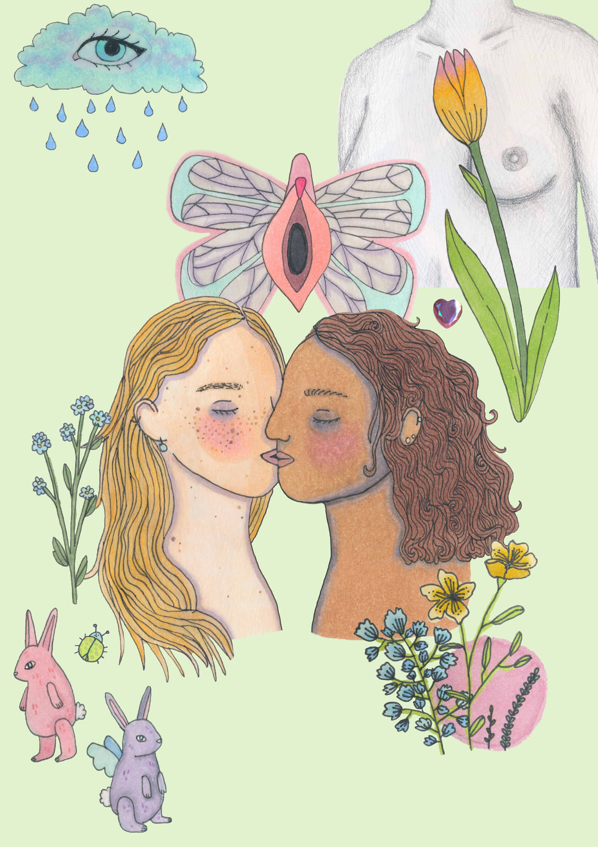 Illustration for MUSE Magazine's Love, Sex, and Relationships Week.