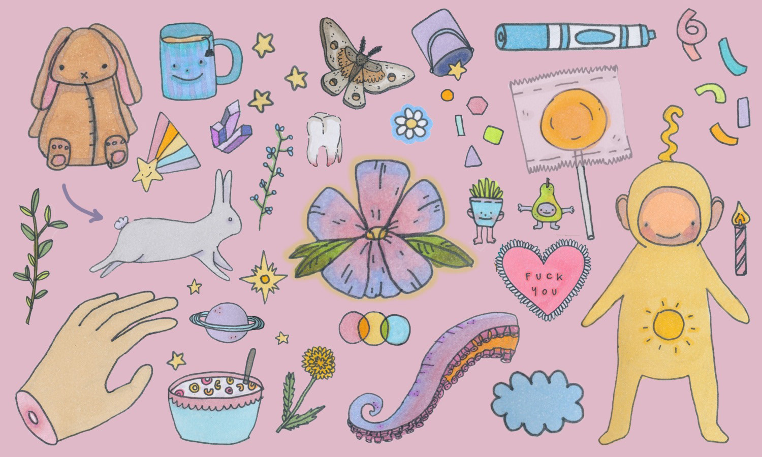 Illustration for an article titled “I Get What It’s Like Being 20 and Single” published in MUSE Magazine.