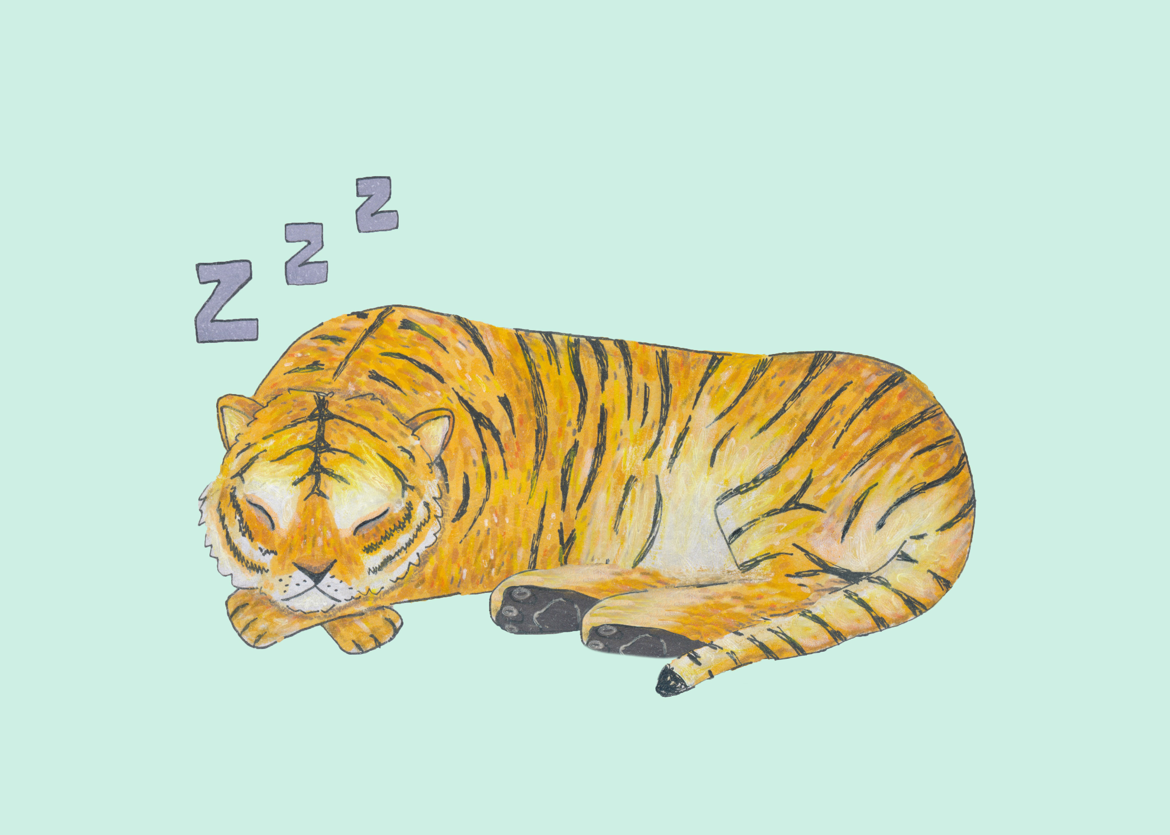 Illustration for an article titled "I'm Not Exotic, I'm Exhausted" published in MUSE Magazine.