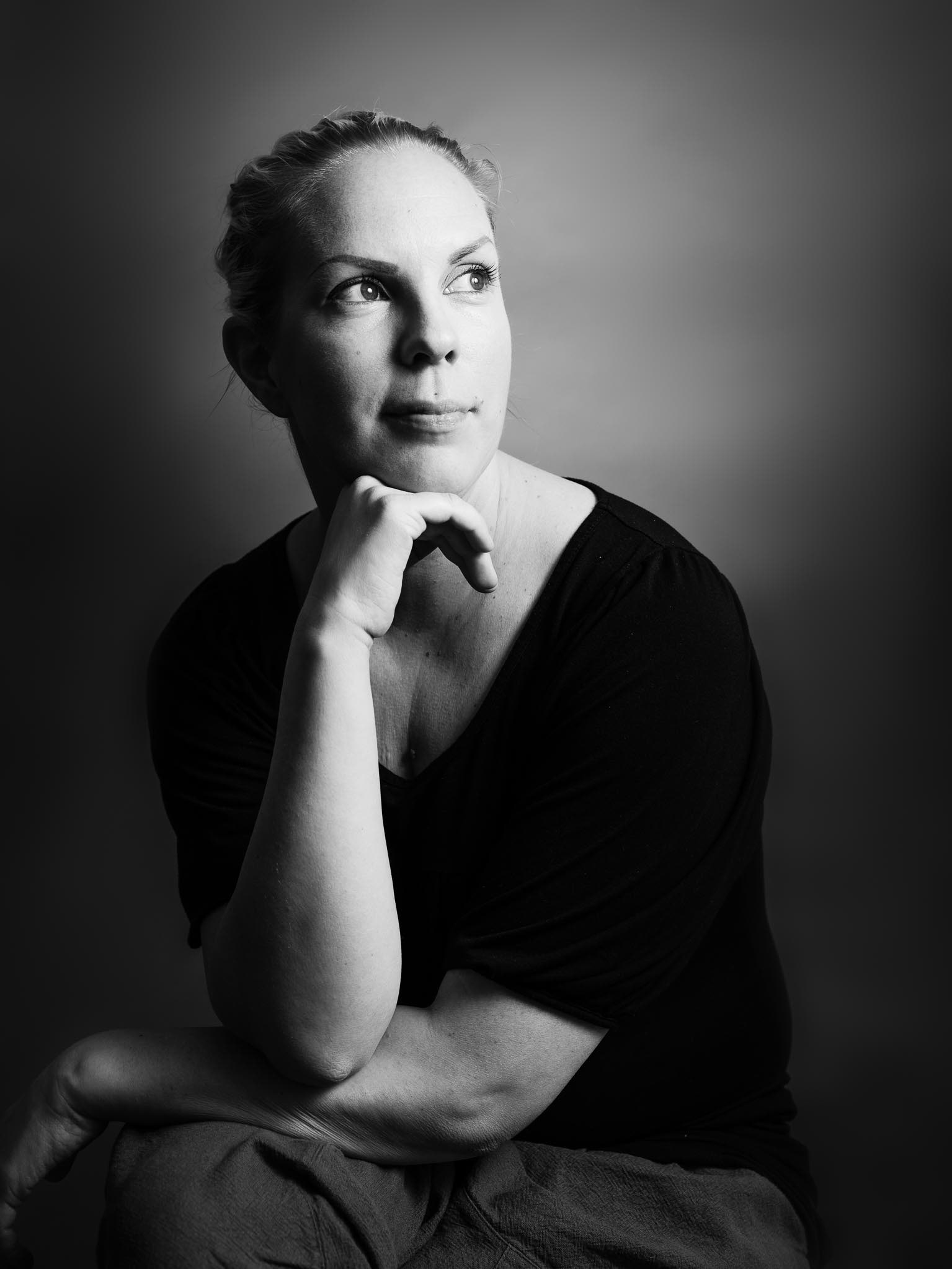 Studioporträtt i Nynäshamn