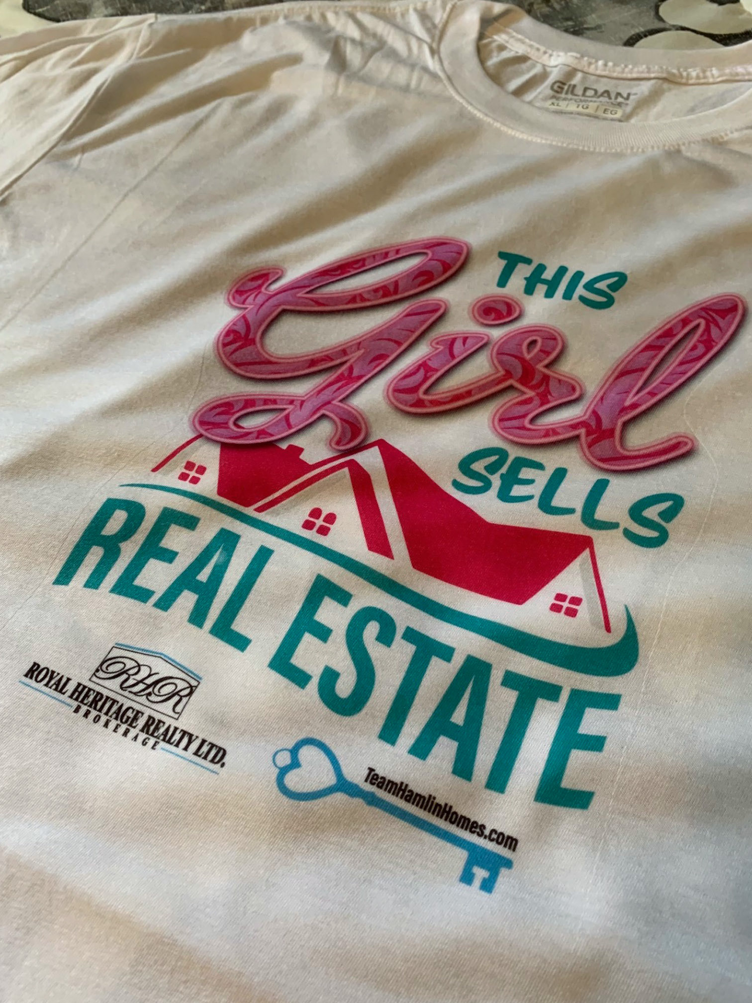 This girl Sells Real Estate t-shirt