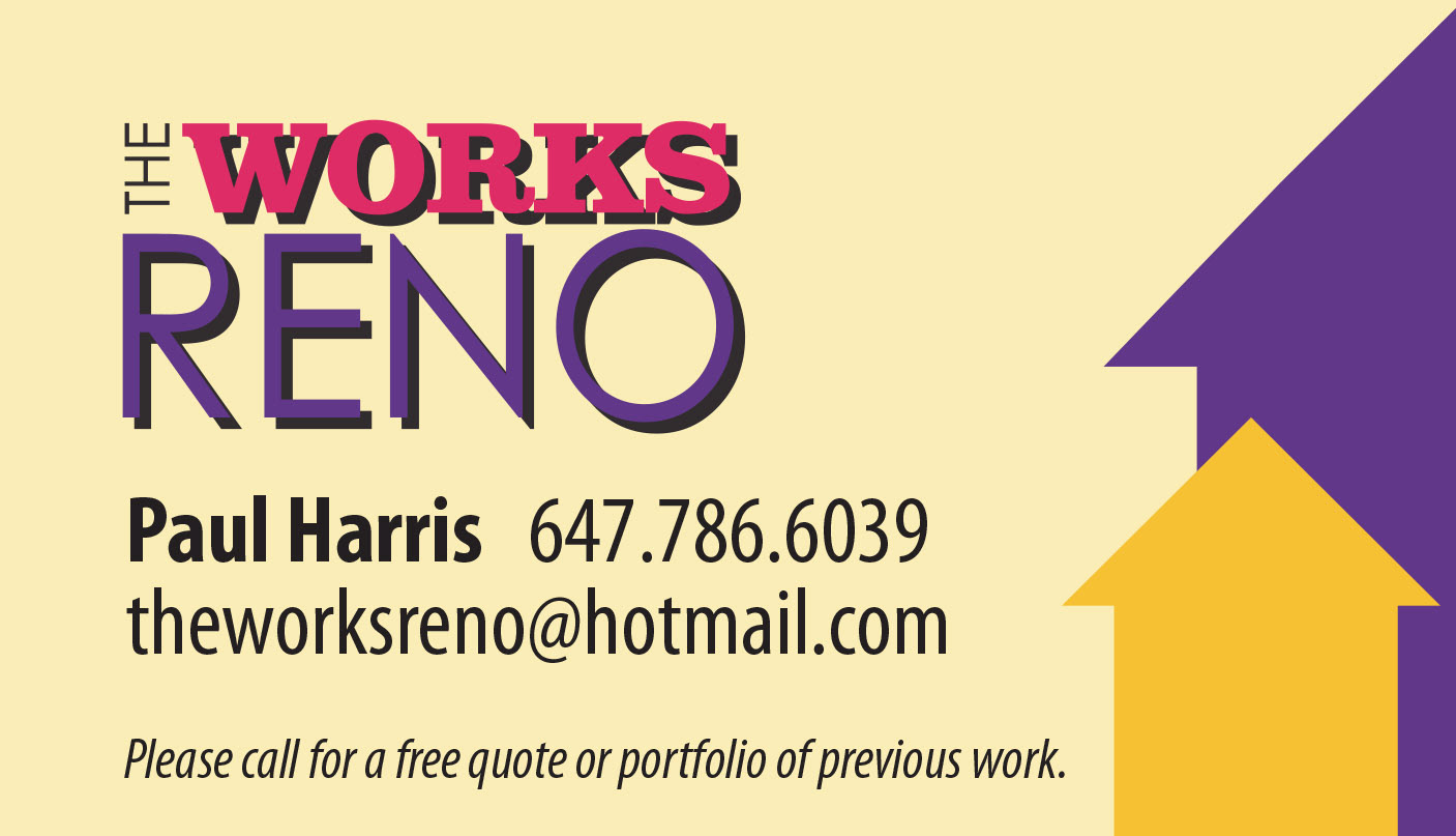 The Works Reno business card