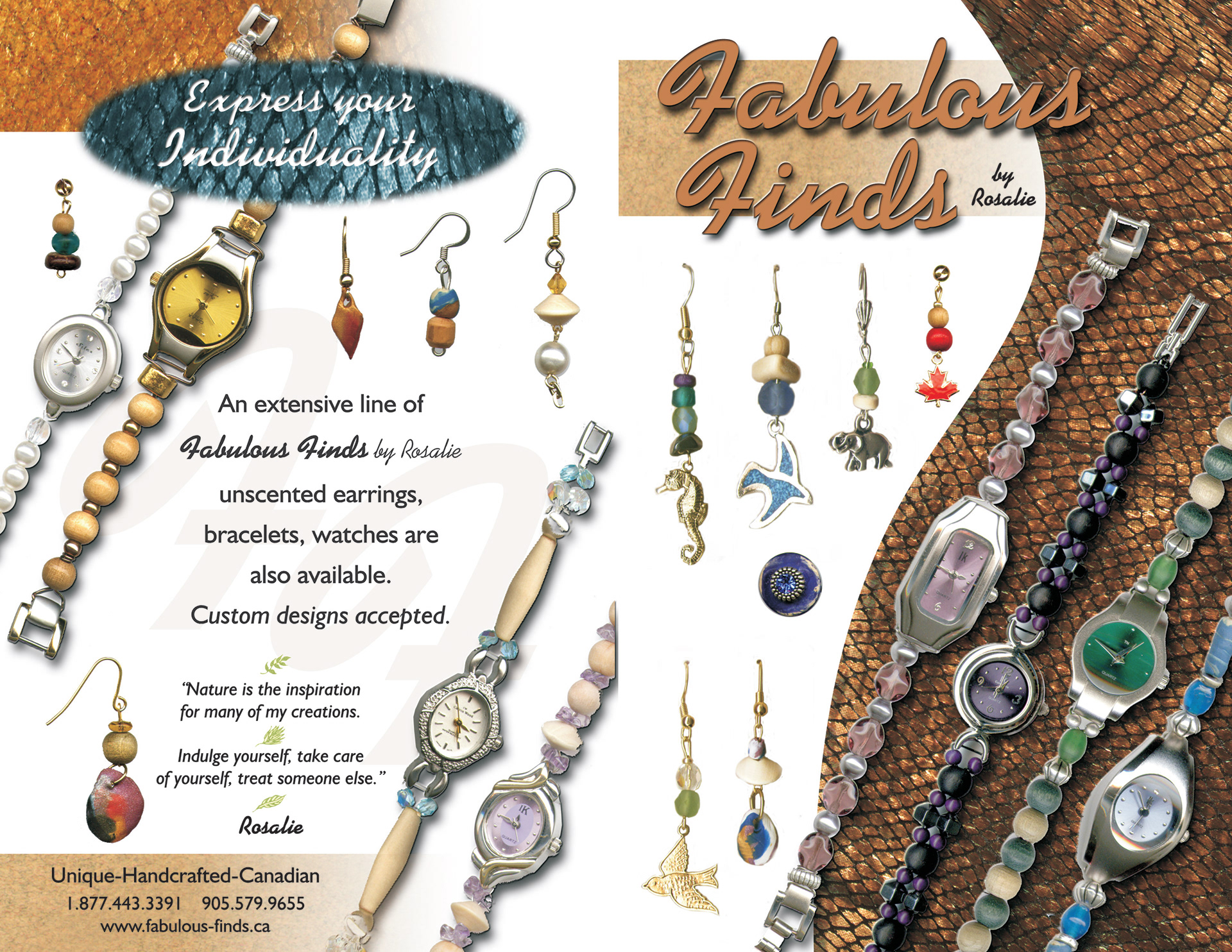 Fabulous Finds flyer front