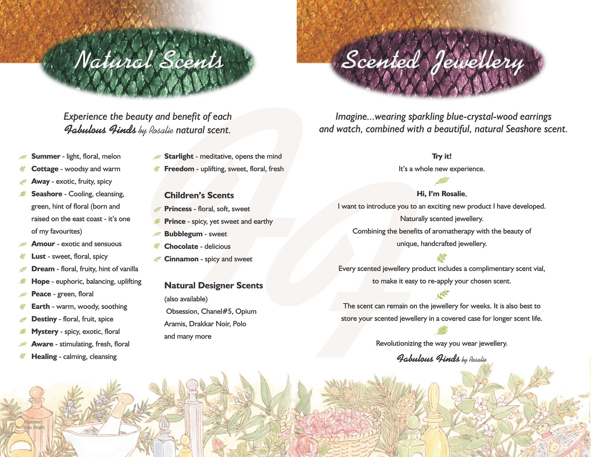 Fabulous Finds flyer inside