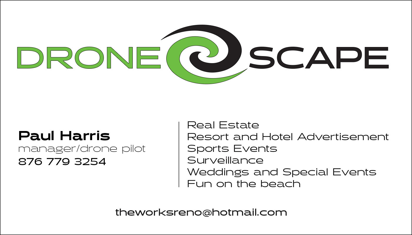 Drone Scape business card