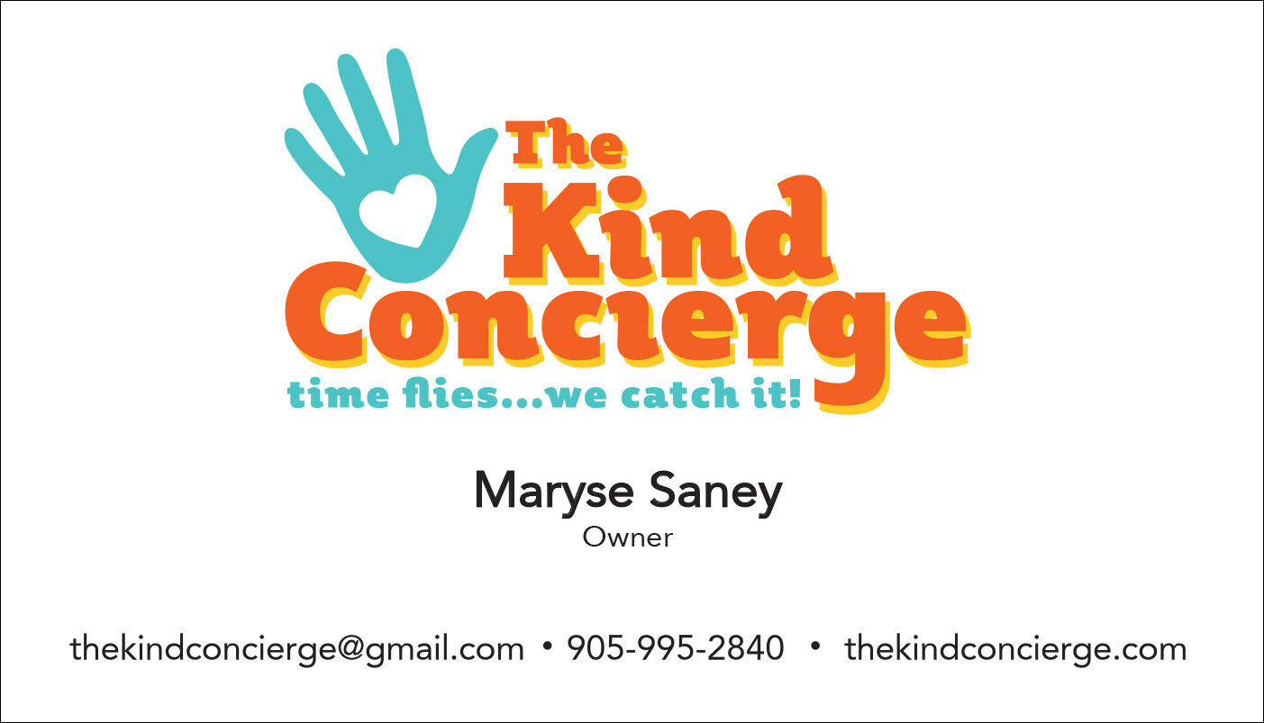 The Kind Concierge business card
