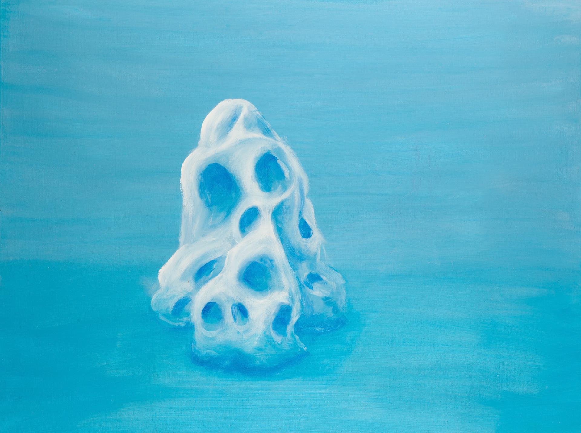 solving bones. 2008; 110x150cm; acrylics on canvas