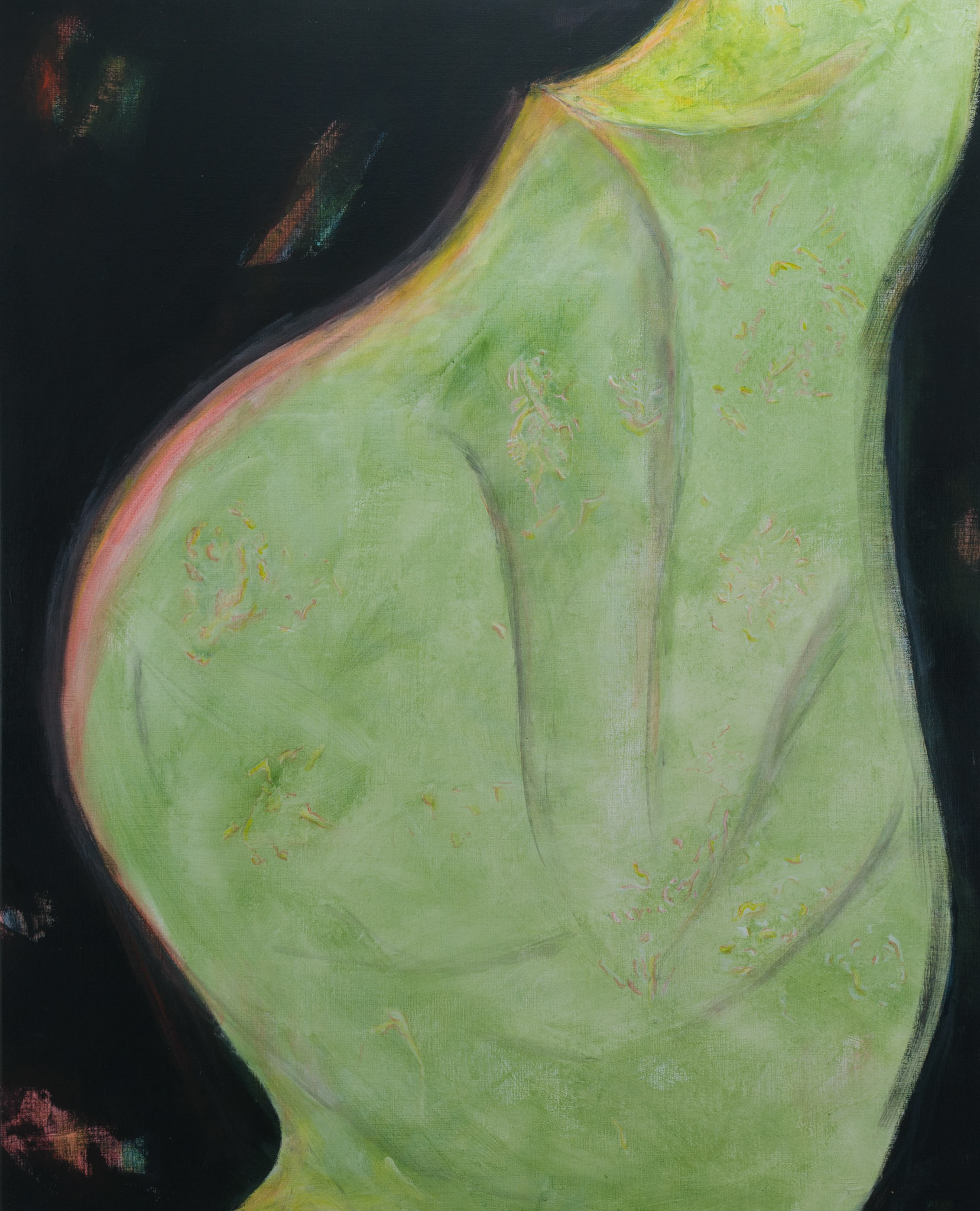 dutch dance. diptich with japanese dance. 2004; 100x140cm; acrylics on canvas.