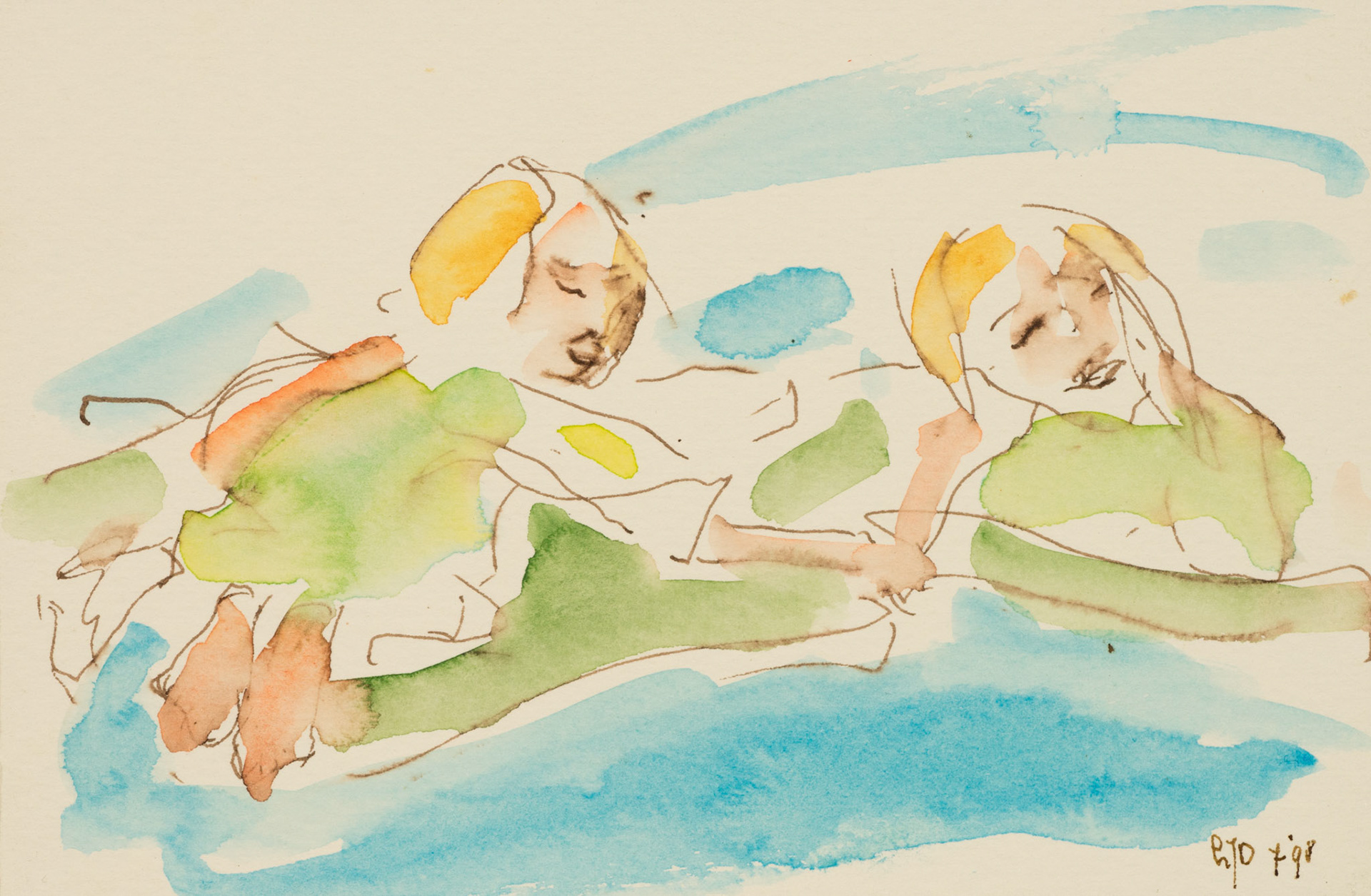 mergin with the mountainwater