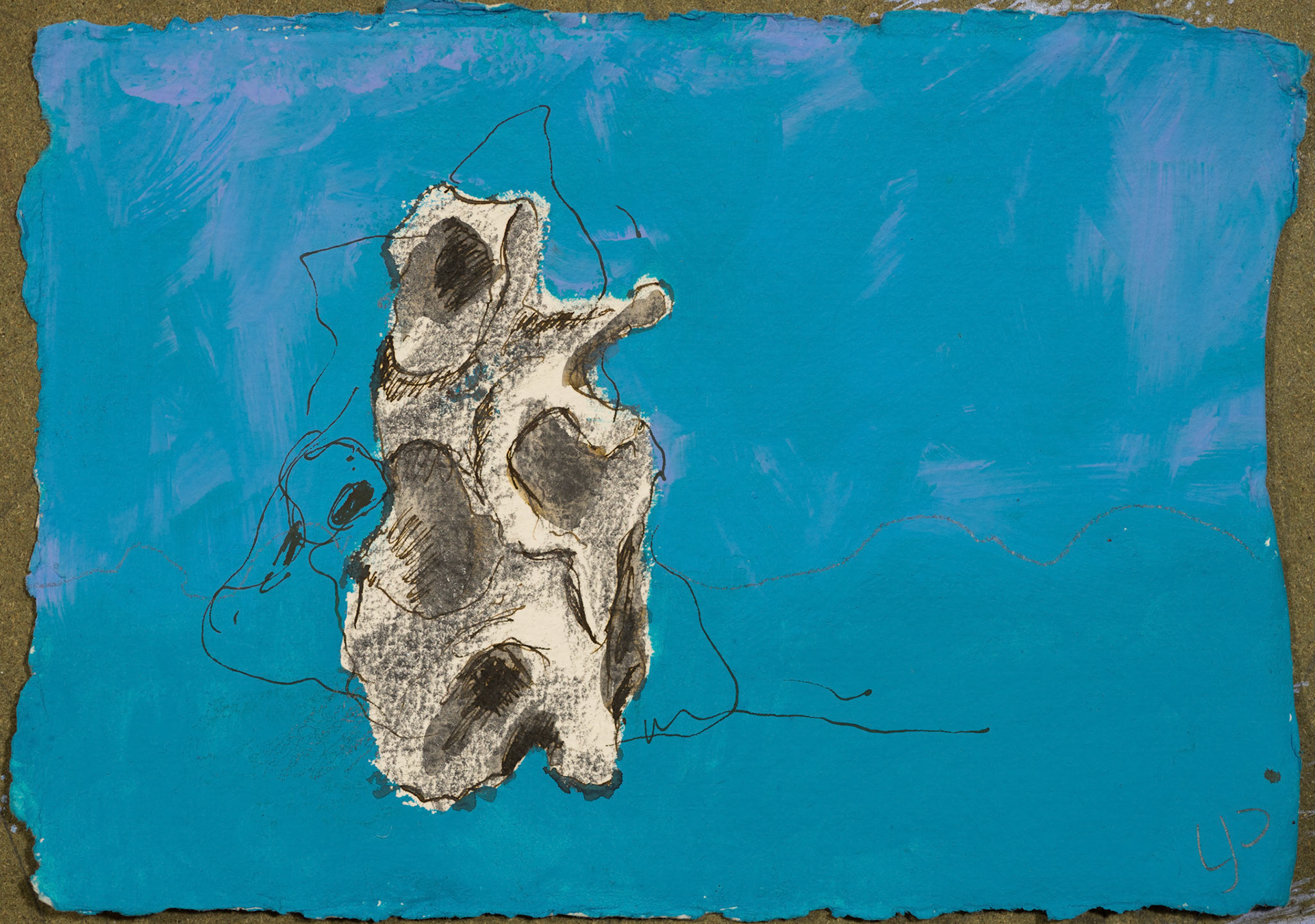 pencil study for solving bones