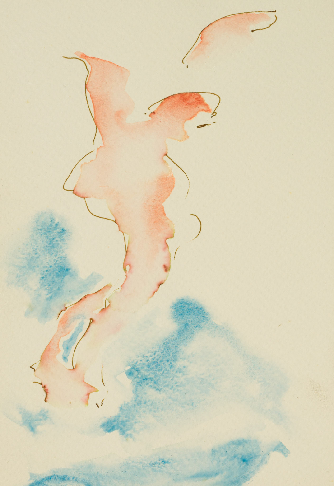 jumping the cold water