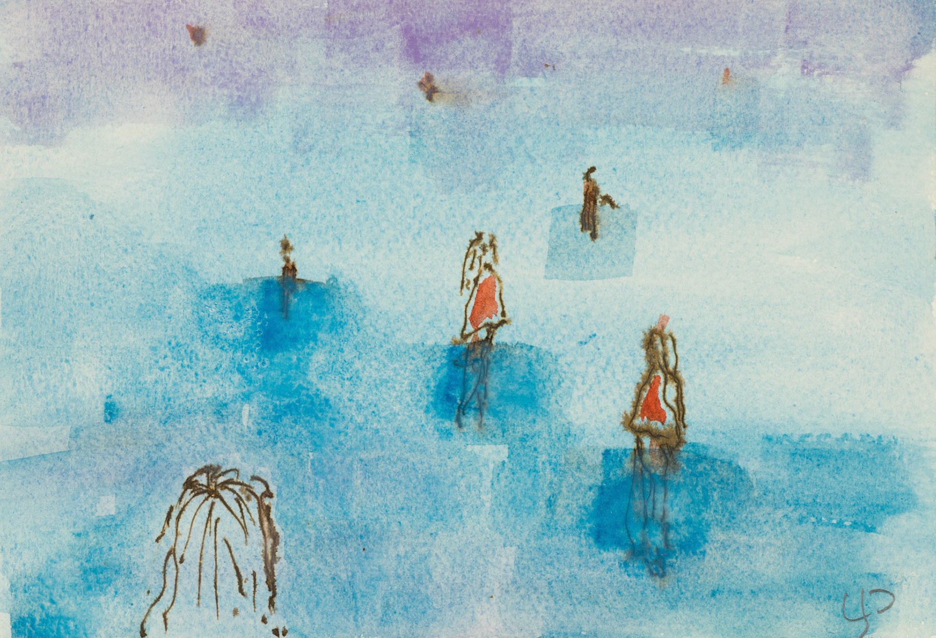 and far away eye solved between the sky