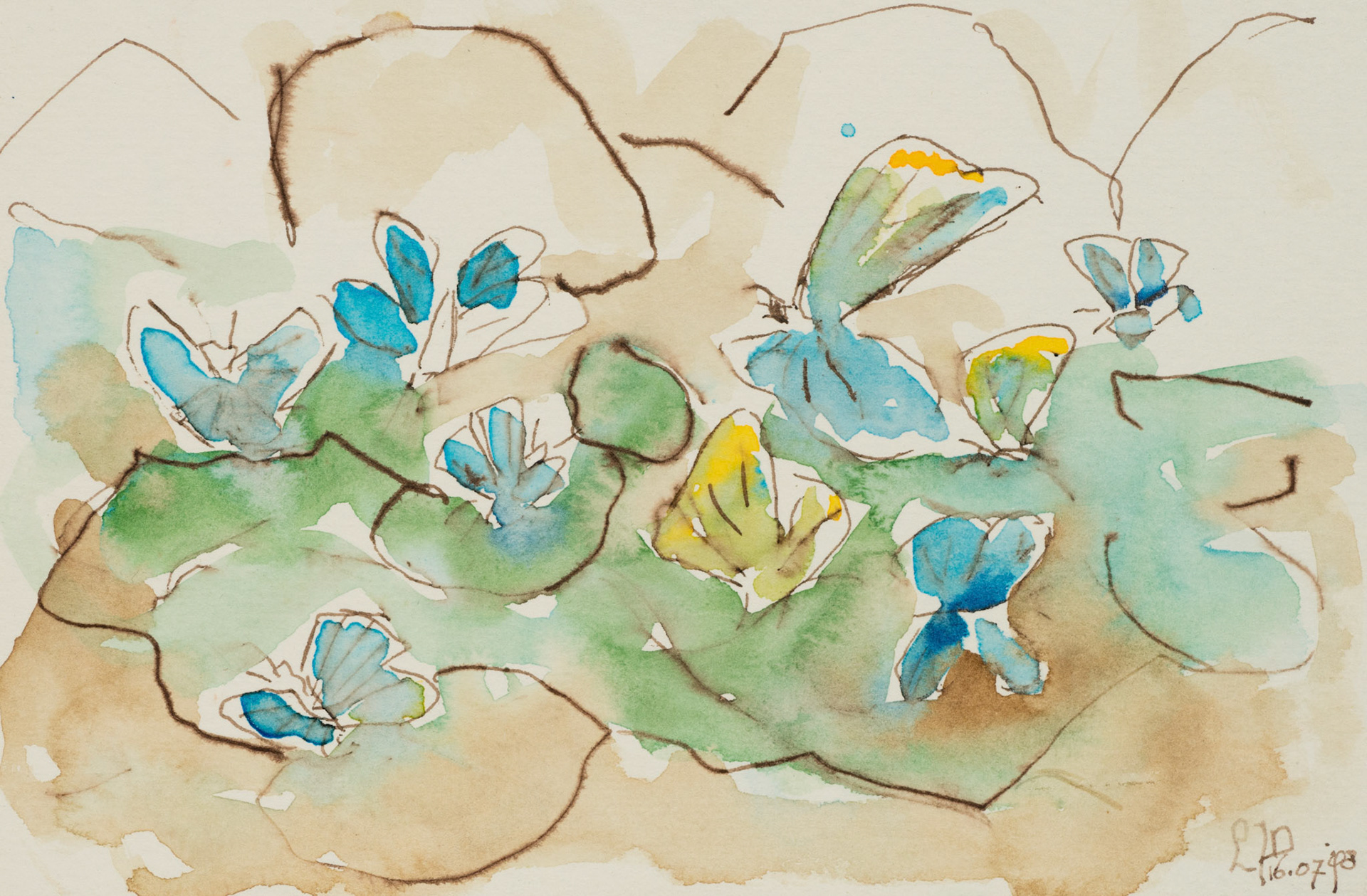 eye fly this blue to the heavens with you