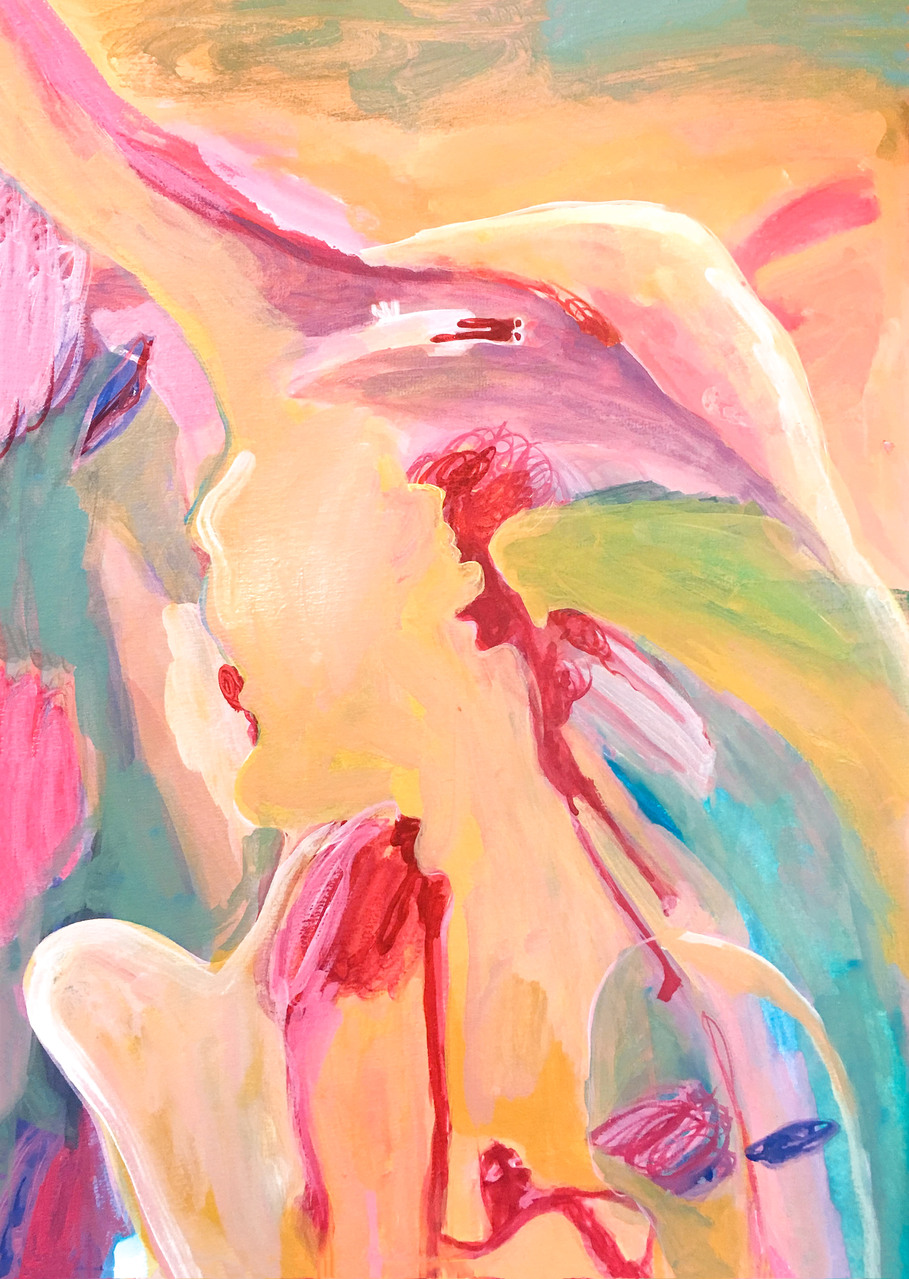 Whispers series, 55x40cm