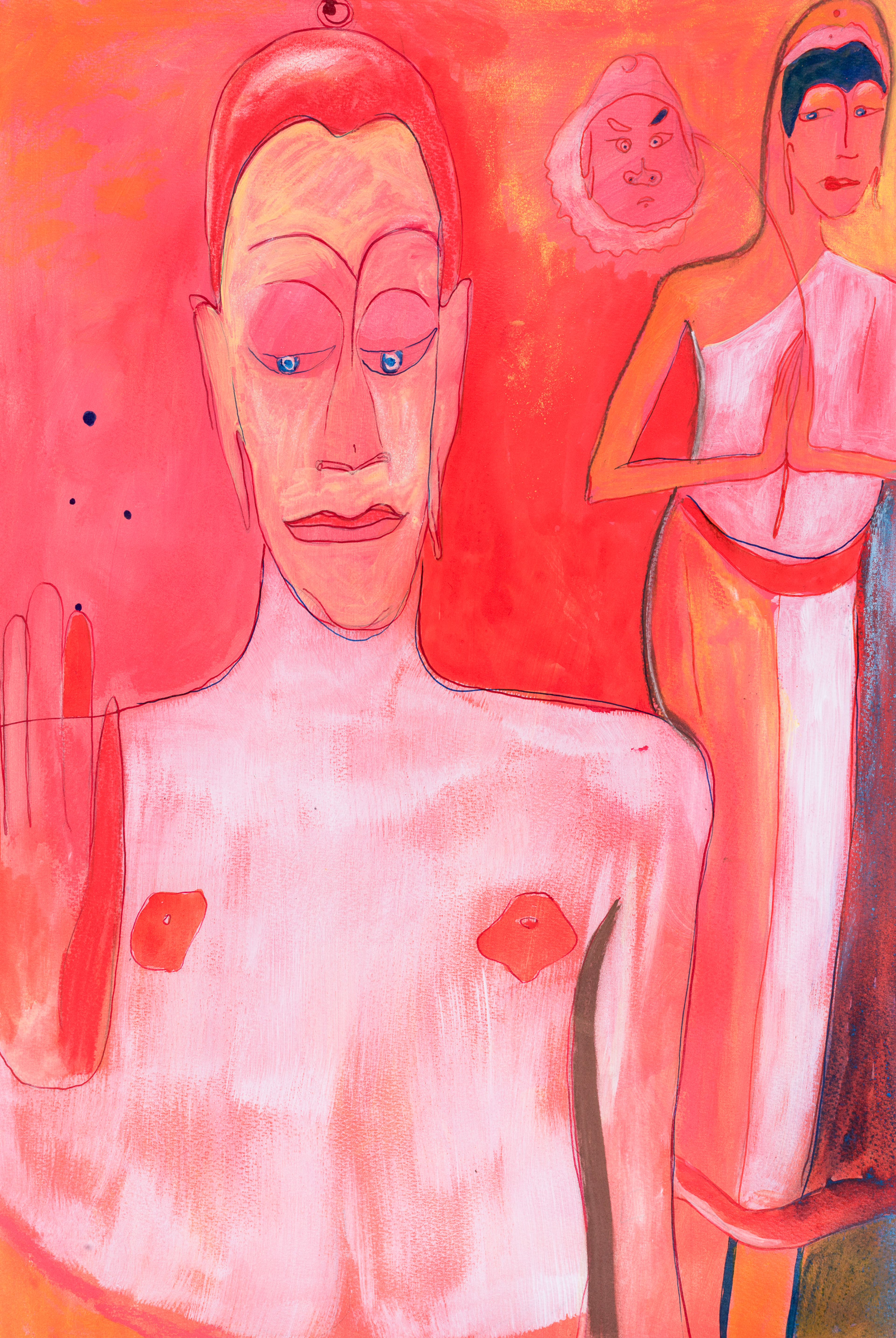 It speaks for itself, mixed media