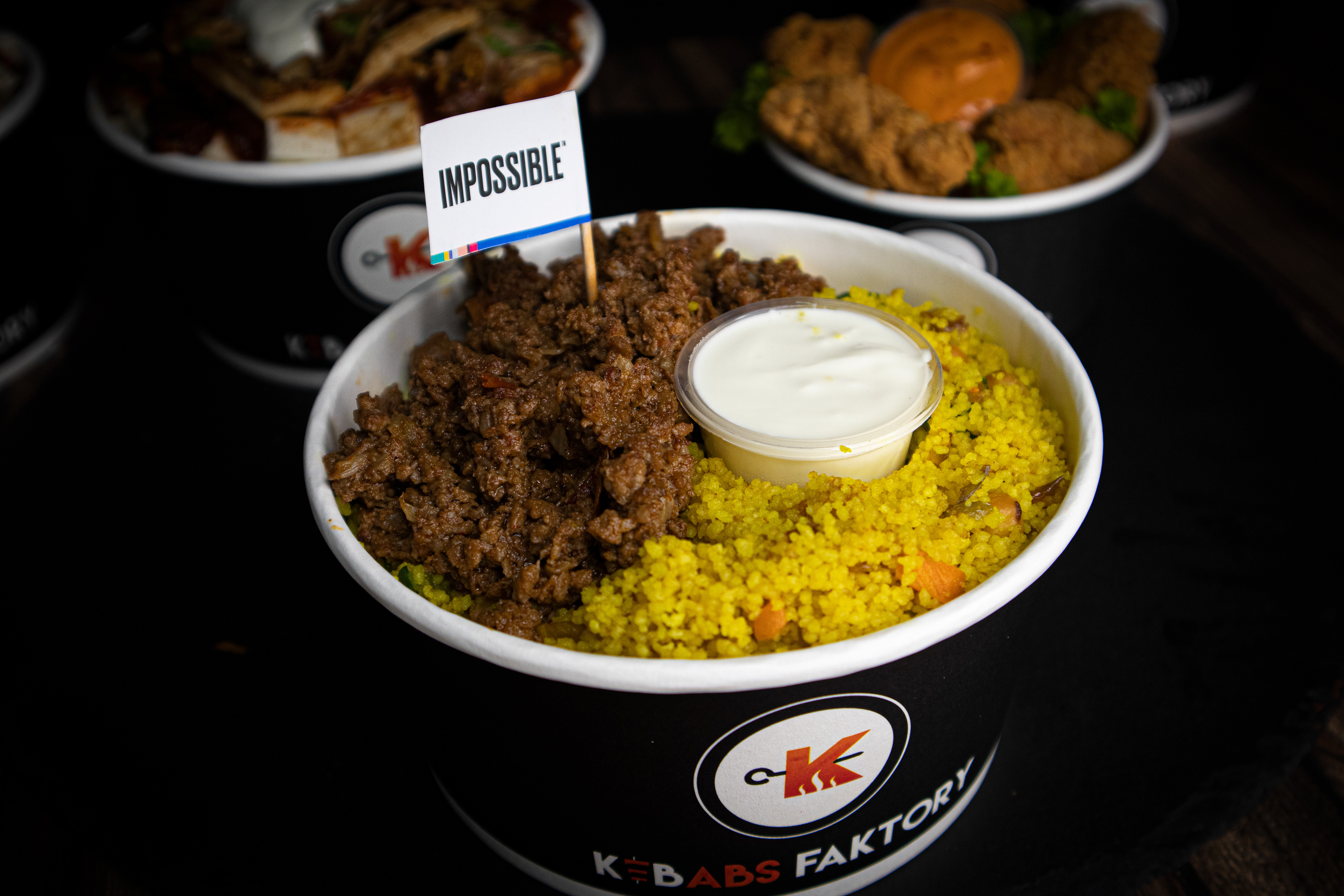 Impossible x Kebabs Faktory Couscous Bowl
