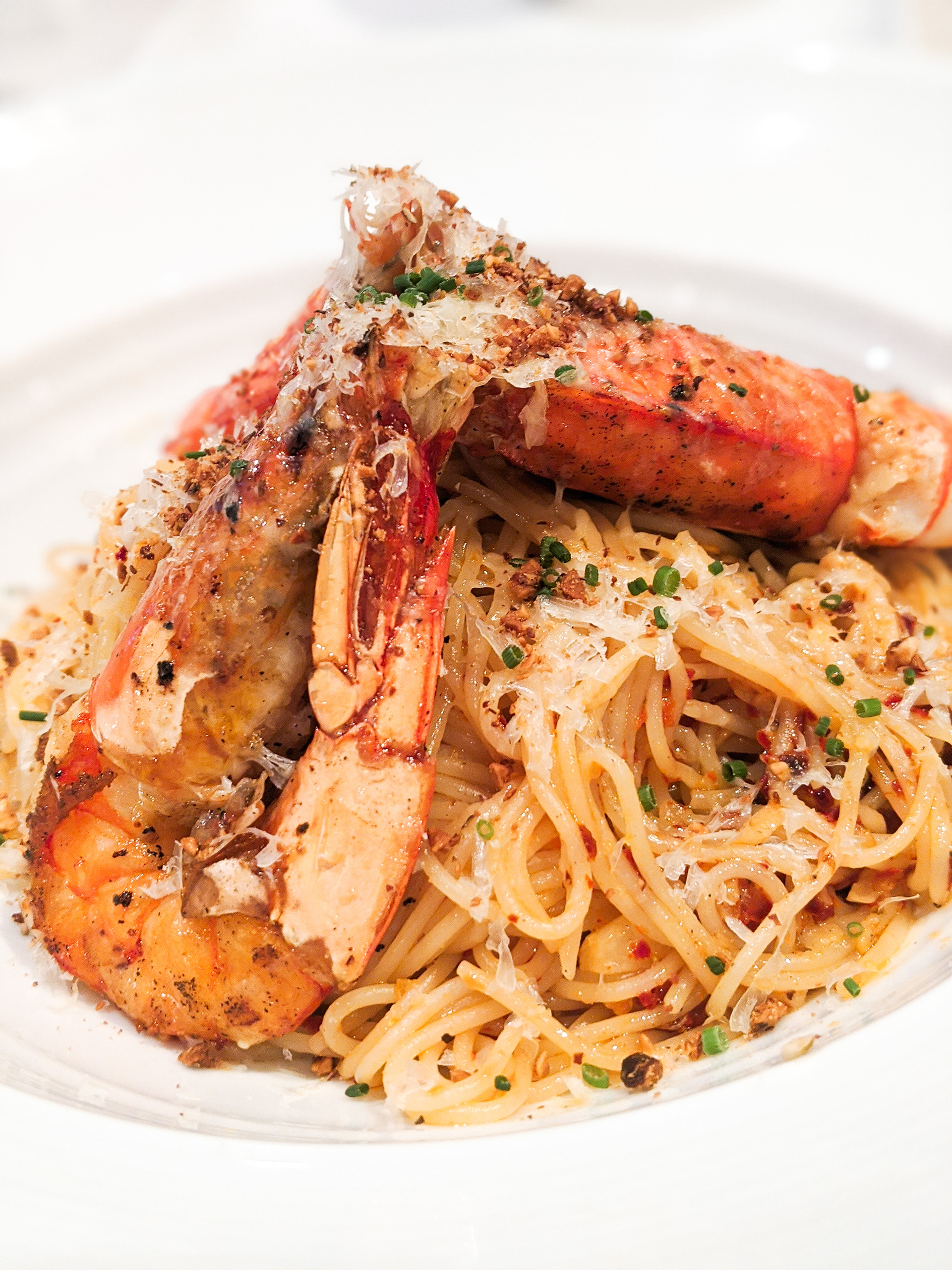 King Prawn Aglio Olio