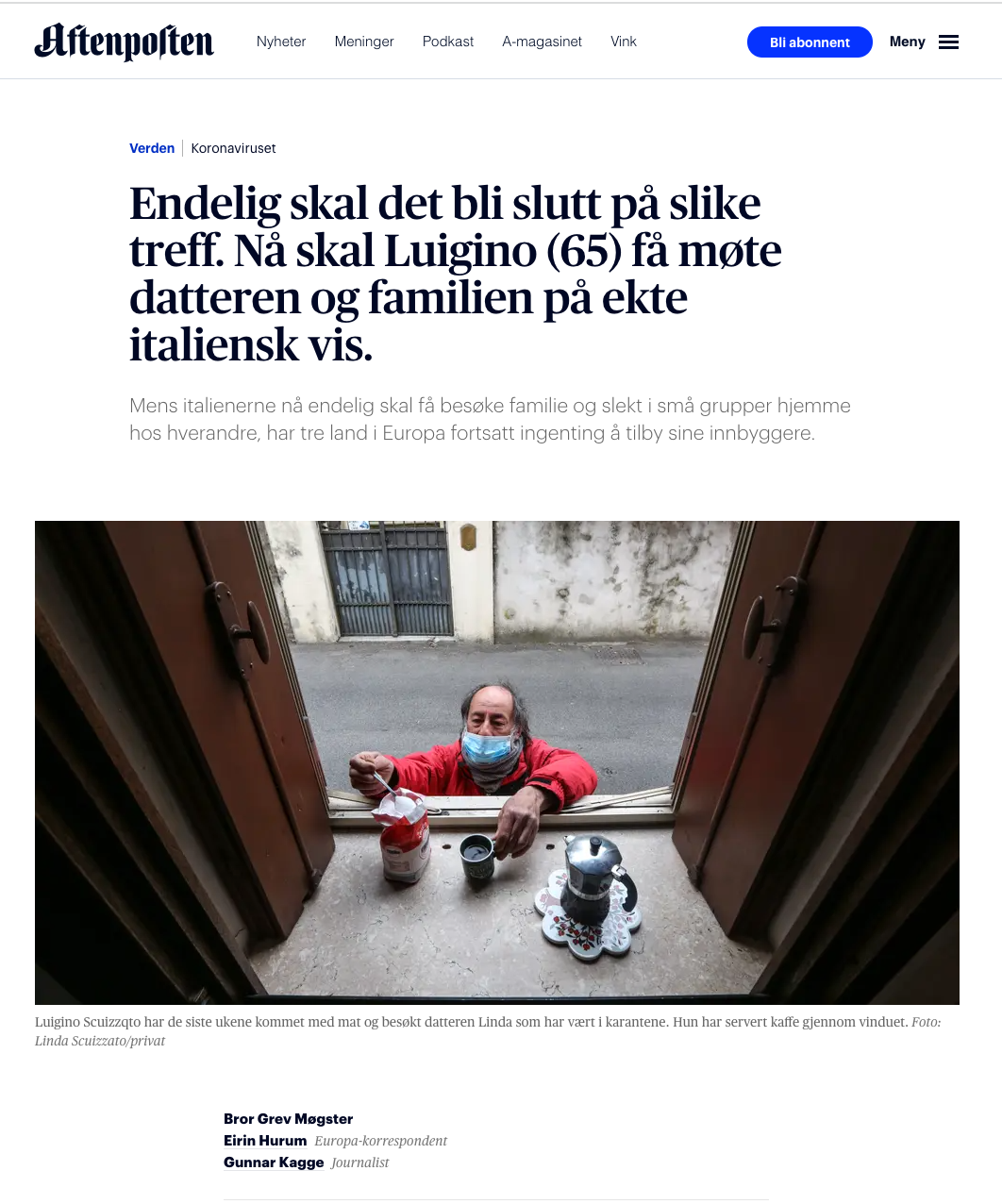 Aftenposten, Norway