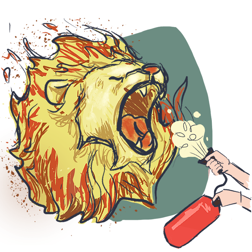 An Illustration for a Causerie, Finnish Peace Committee, 2023