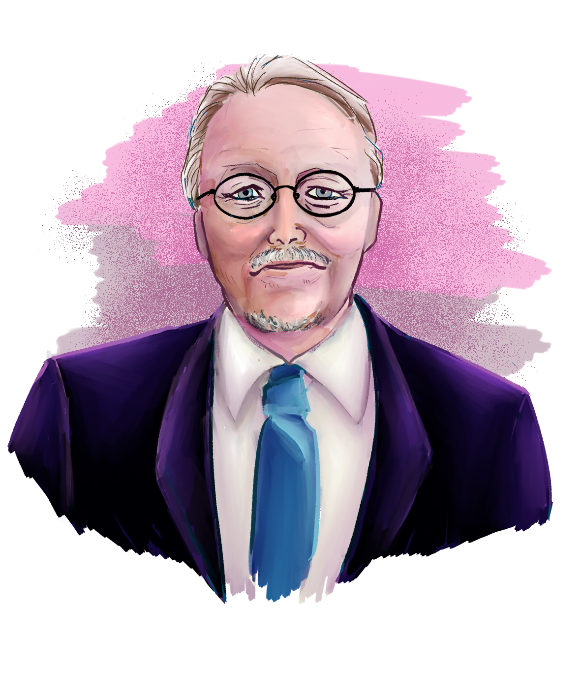 A Portrait of Kari Mäkinen for Peace Committee's interview