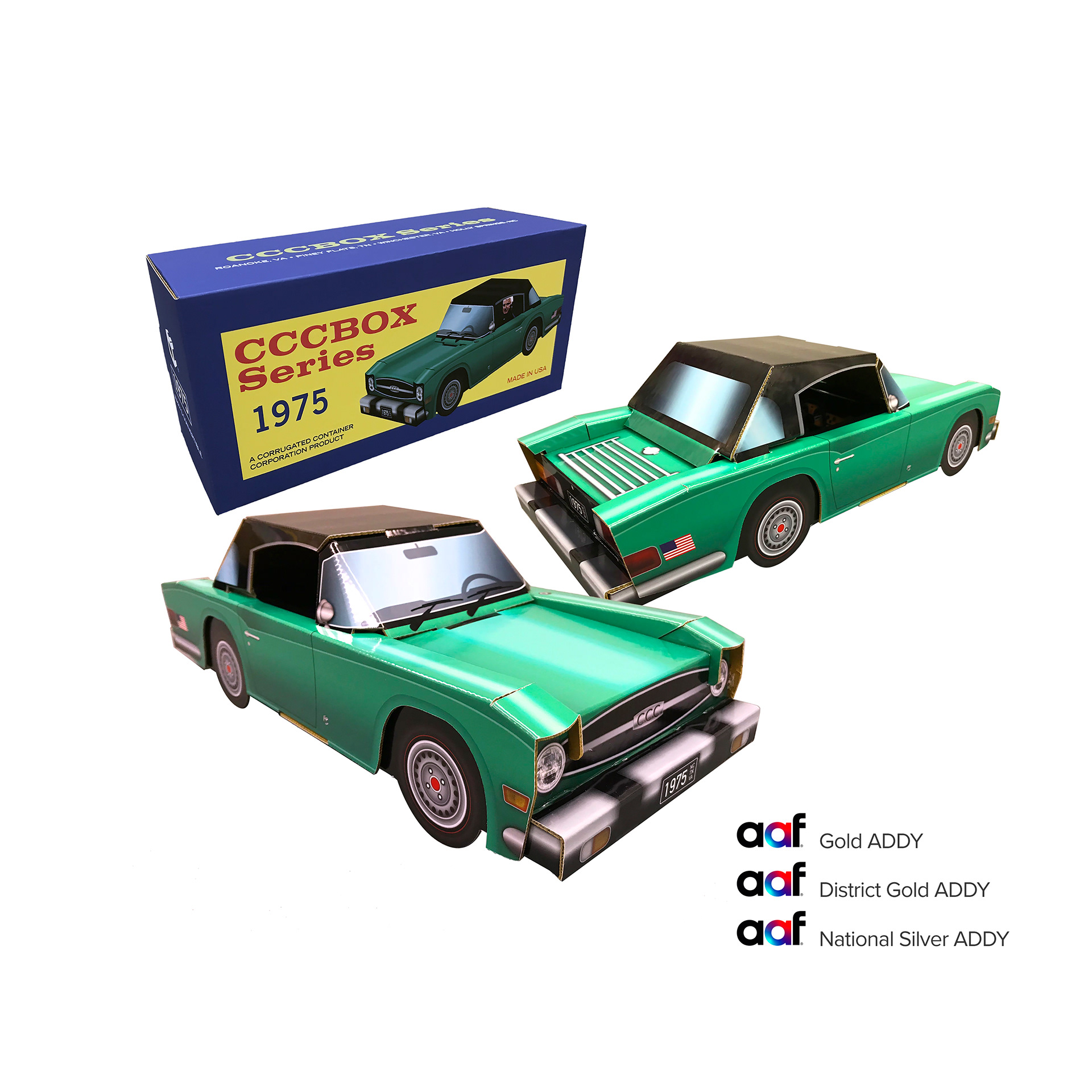 CCCBox Series 1975 Convertible | AAF National Silver ADDY