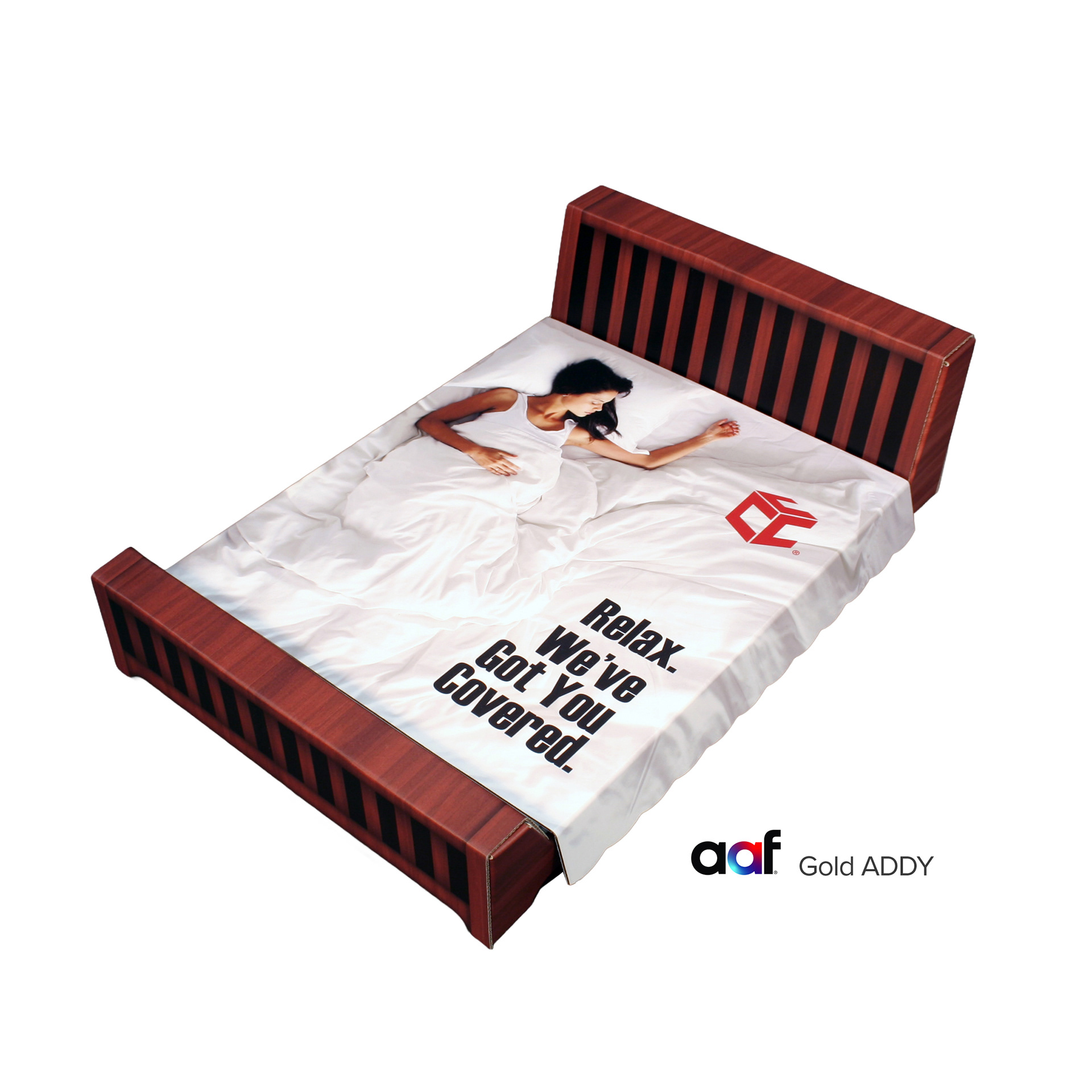 Bed Presentation Kit | AAF Gold ADDY