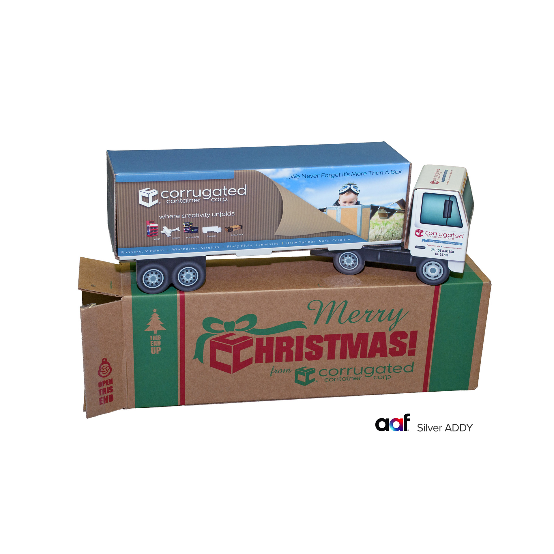 CCC Truck Rebrand | AAF Silver ADDY